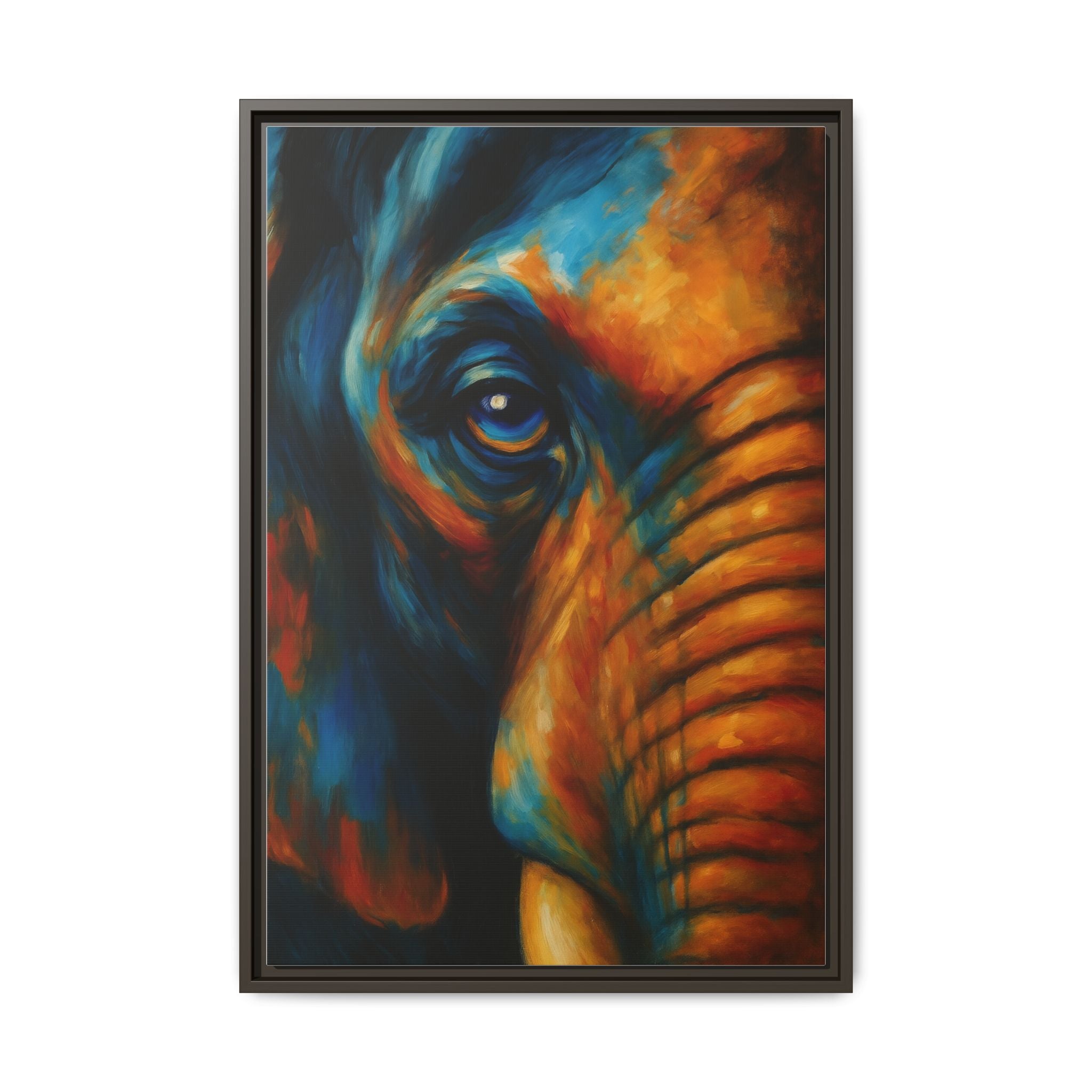 Majestic Elephant Gaze