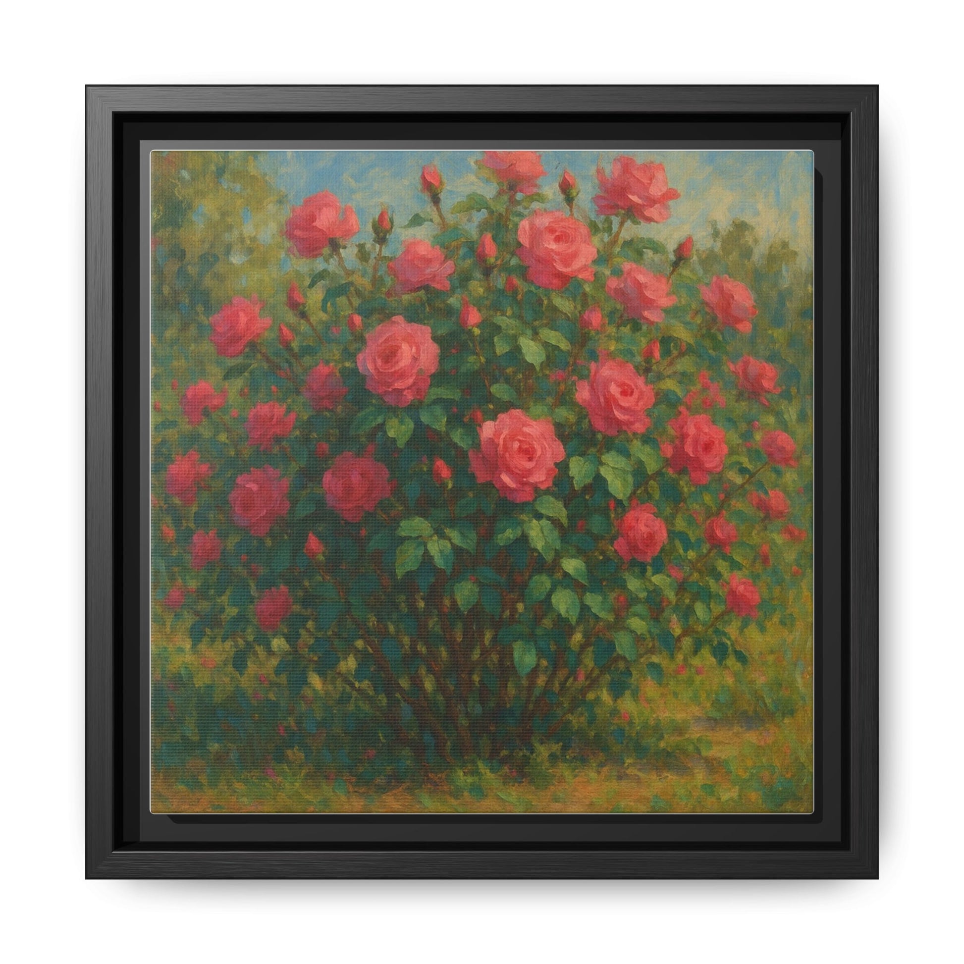 Pink Rose Bush