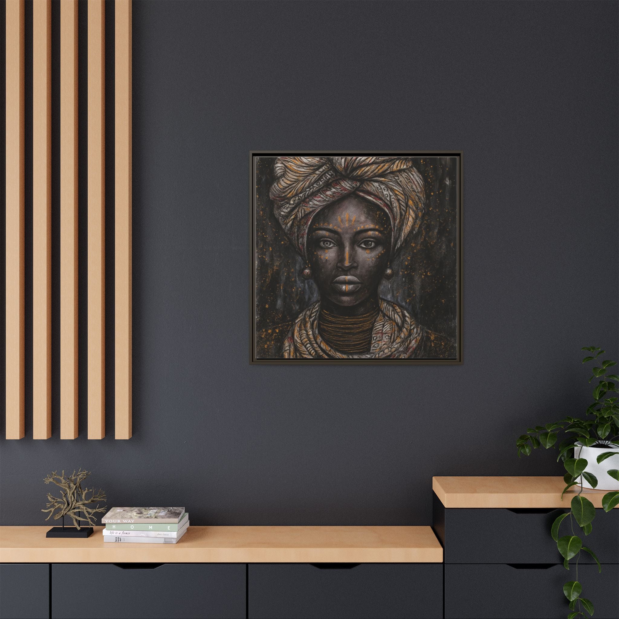 Artistic African Lady