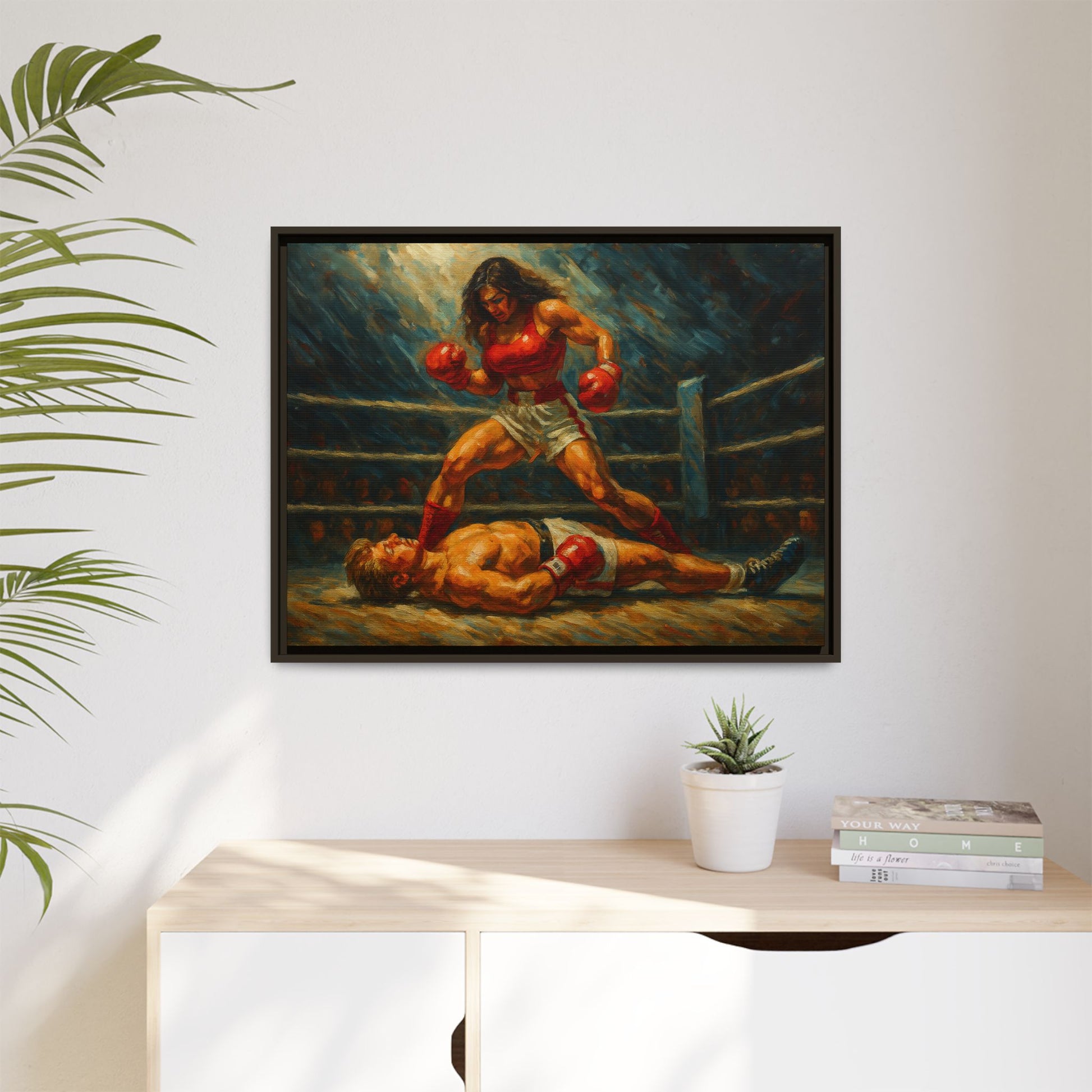 Boxing Lady