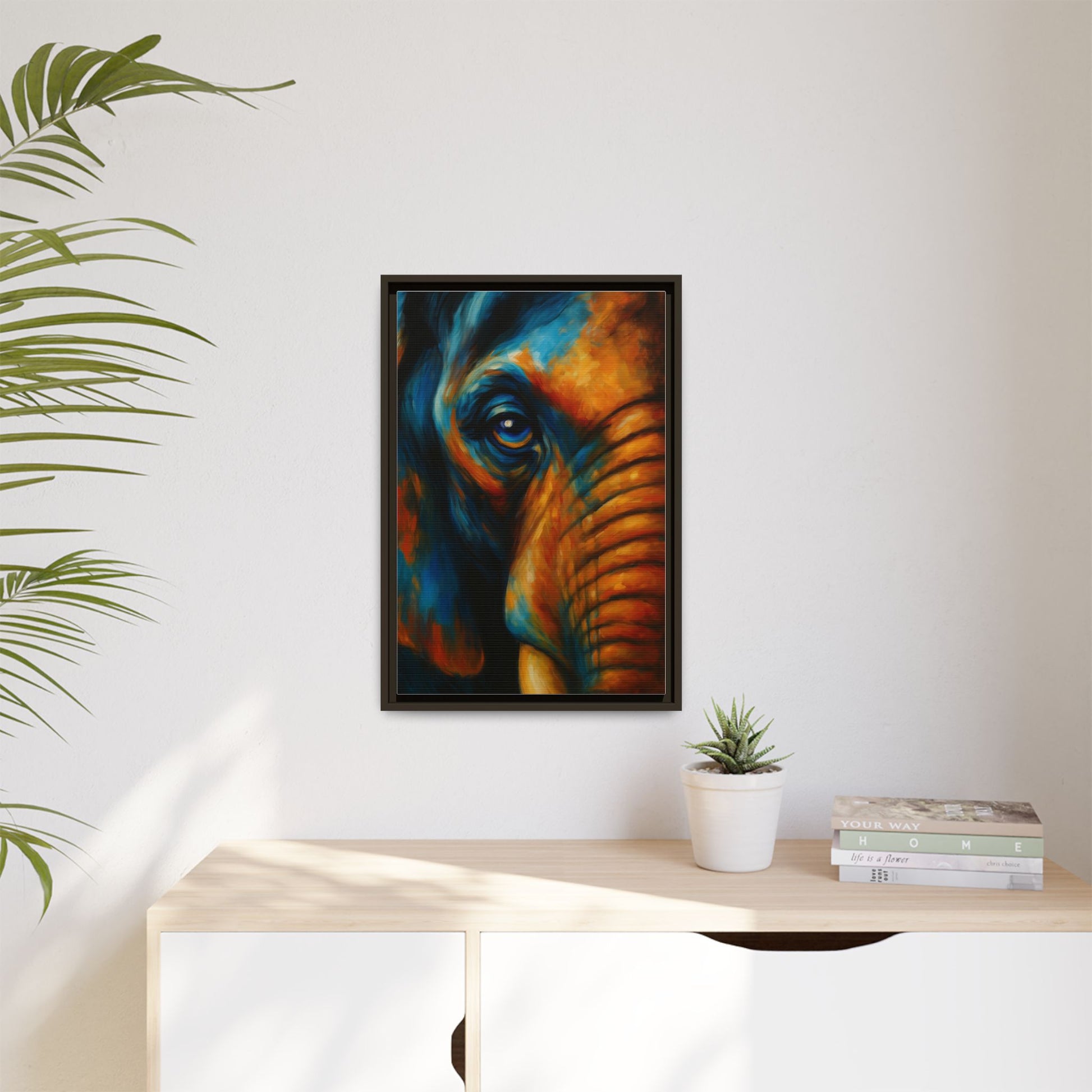 Majestic Elephant Gaze