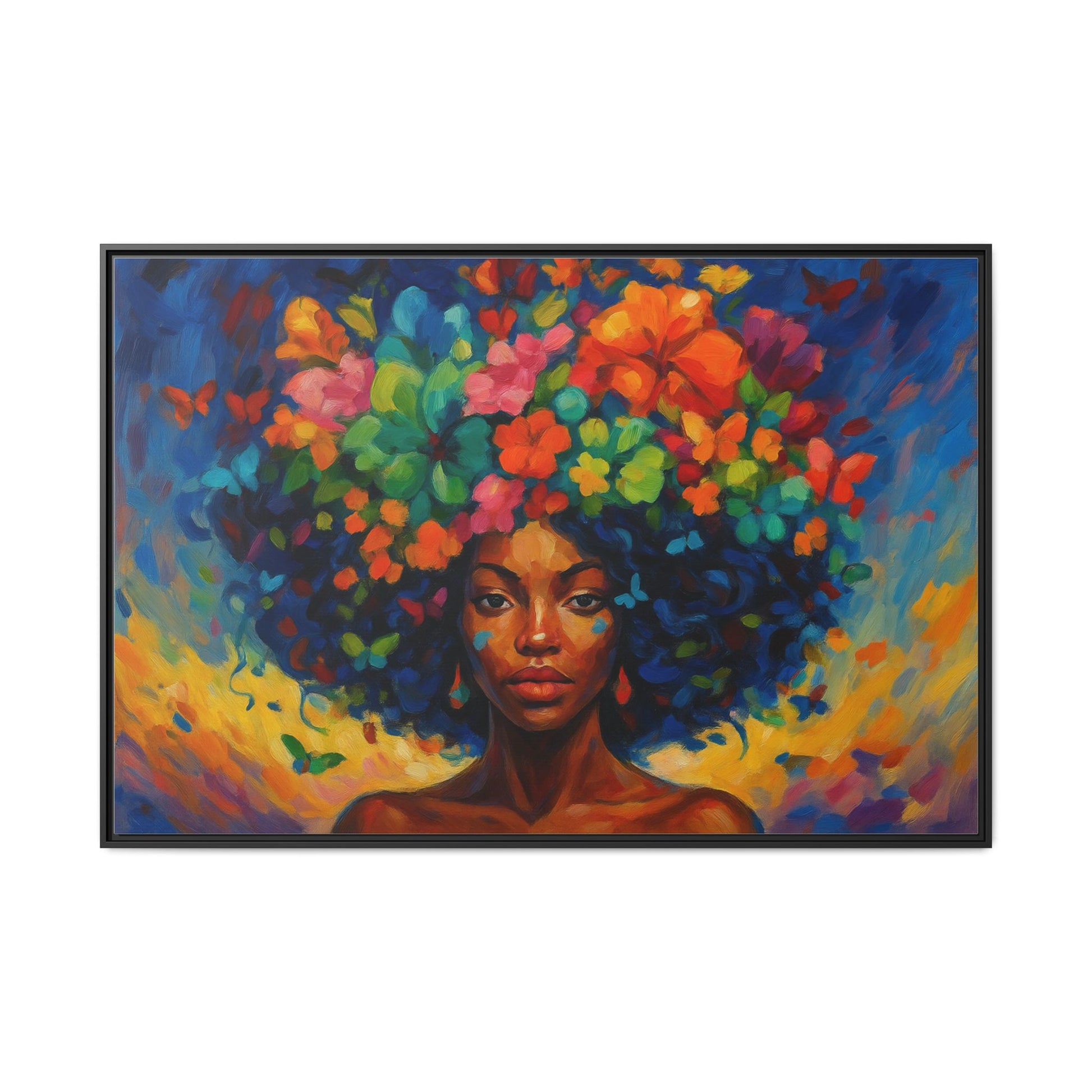 Garden Afro Crown