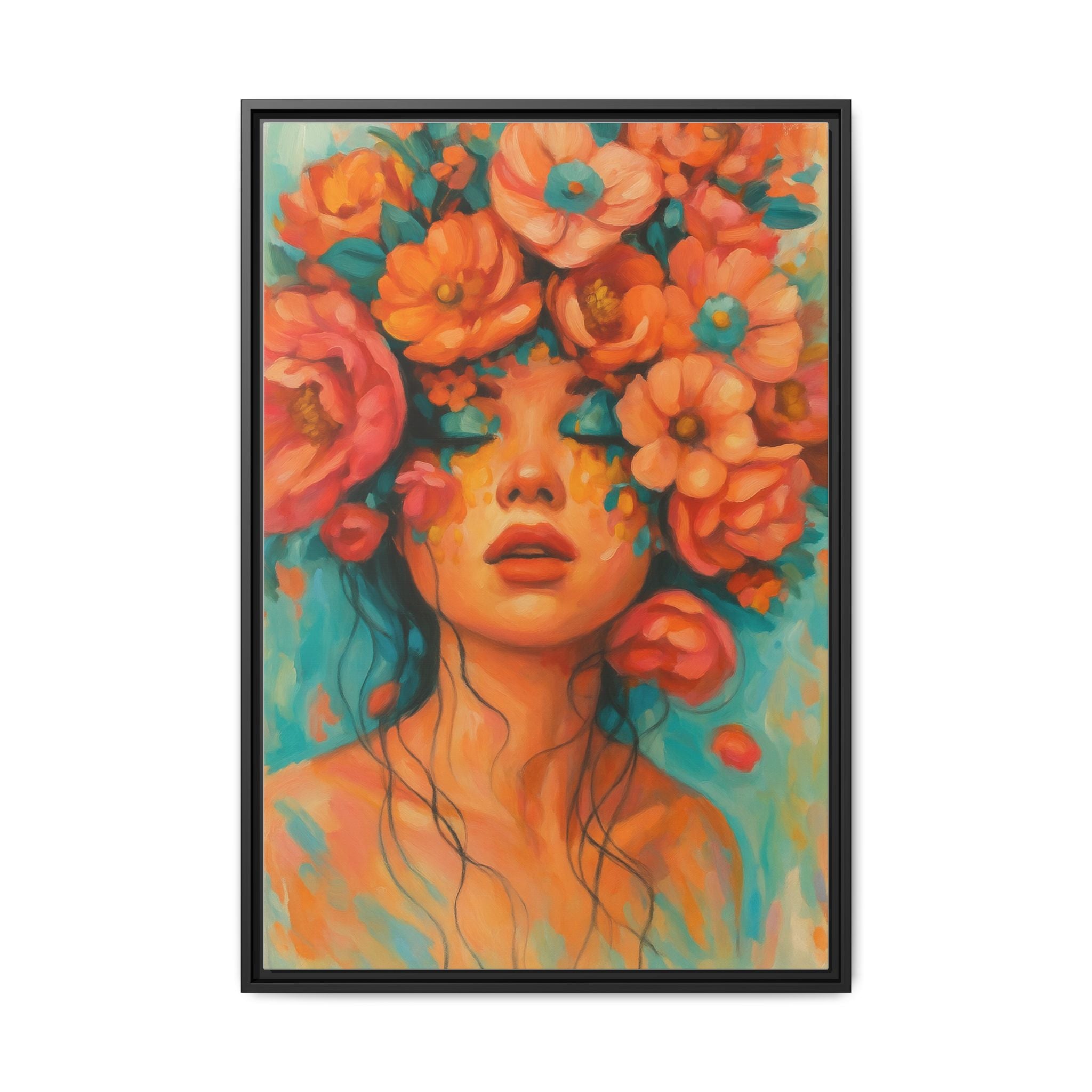 Floral Hair Pink Flowers