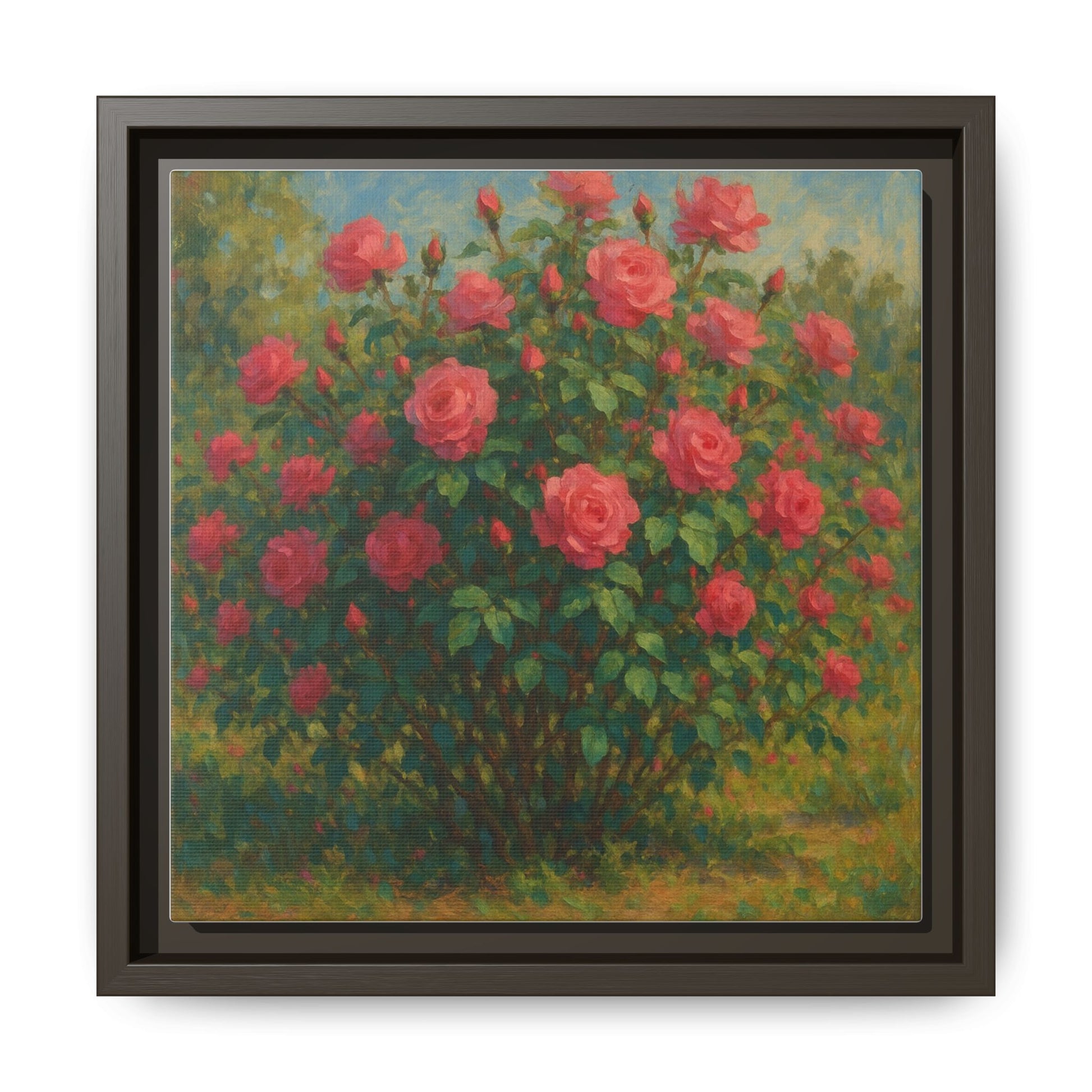 Pink Rose Bush