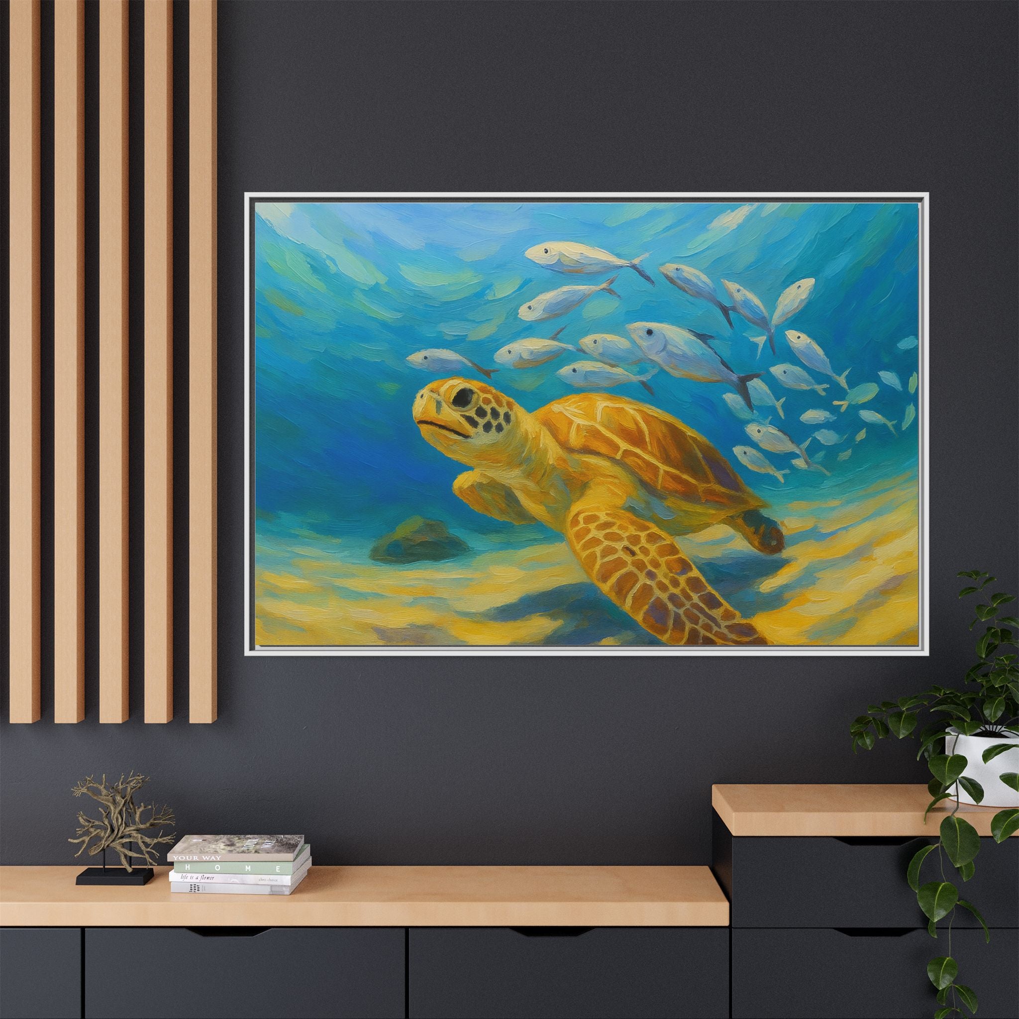 Underwater Sea Turtle life