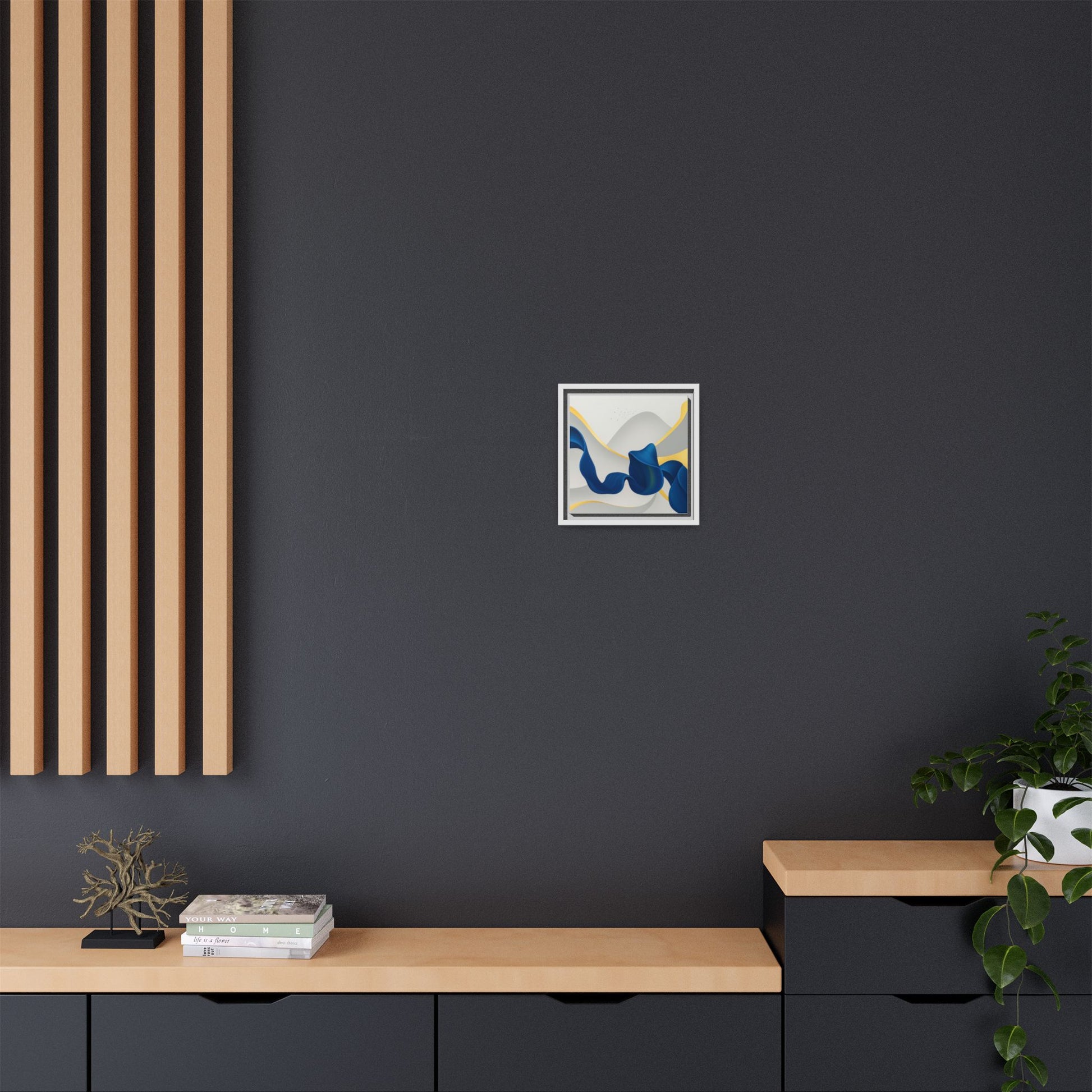 Stylish Blue Twist
