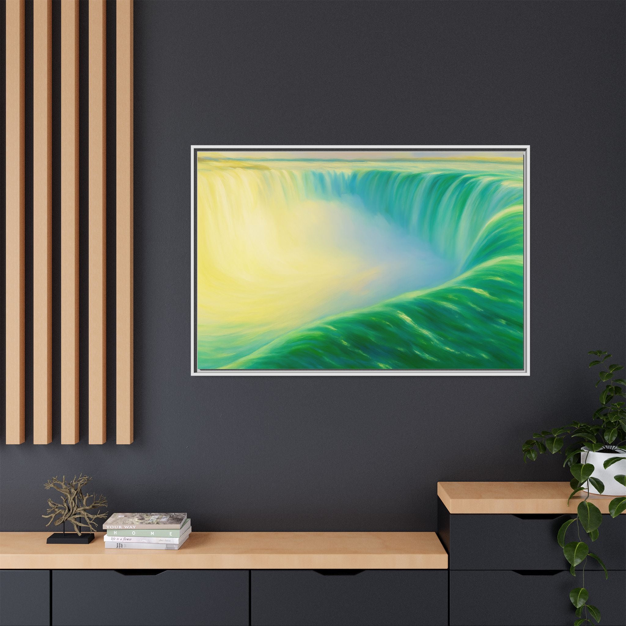 Nature Serene Waterfall