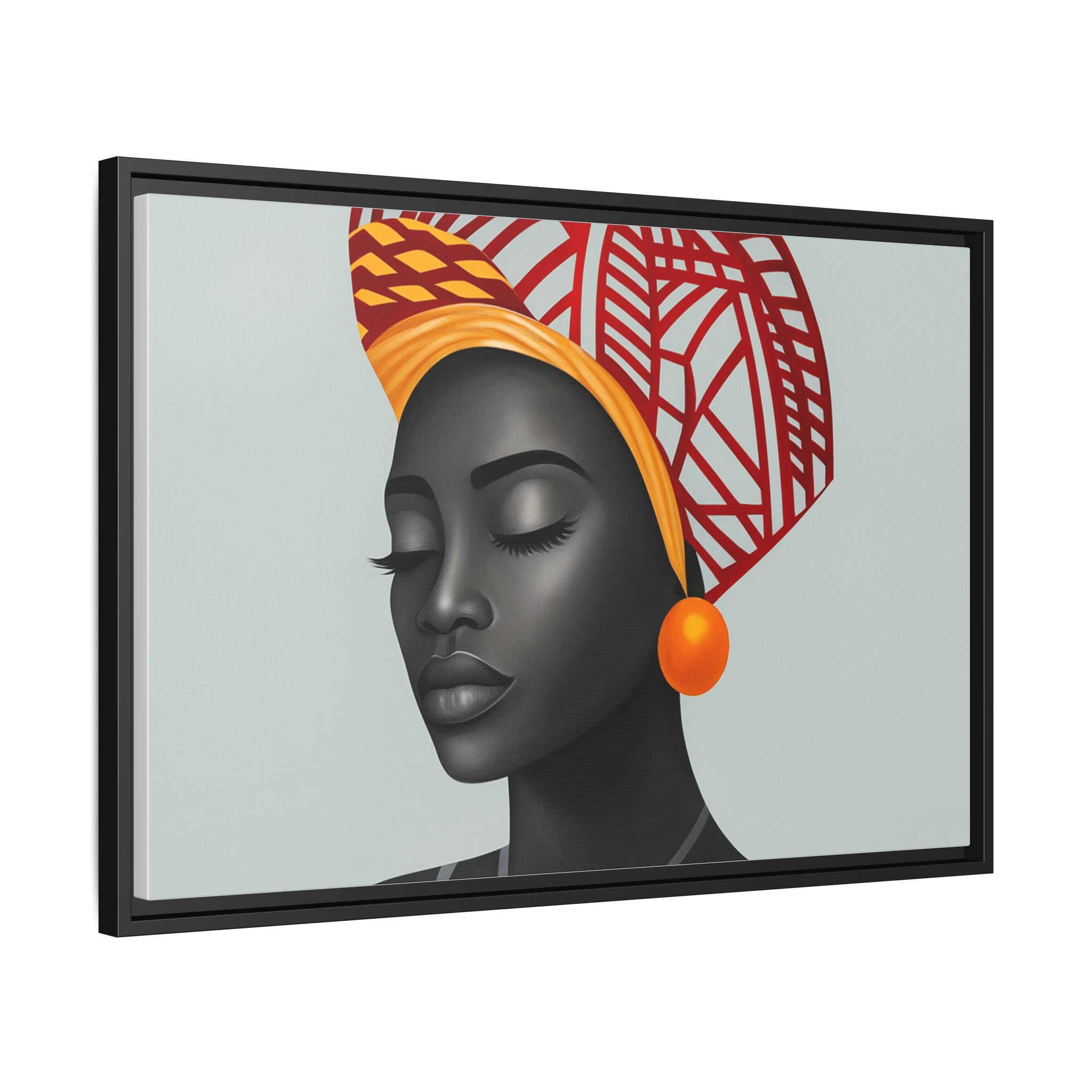 African Woman Humility