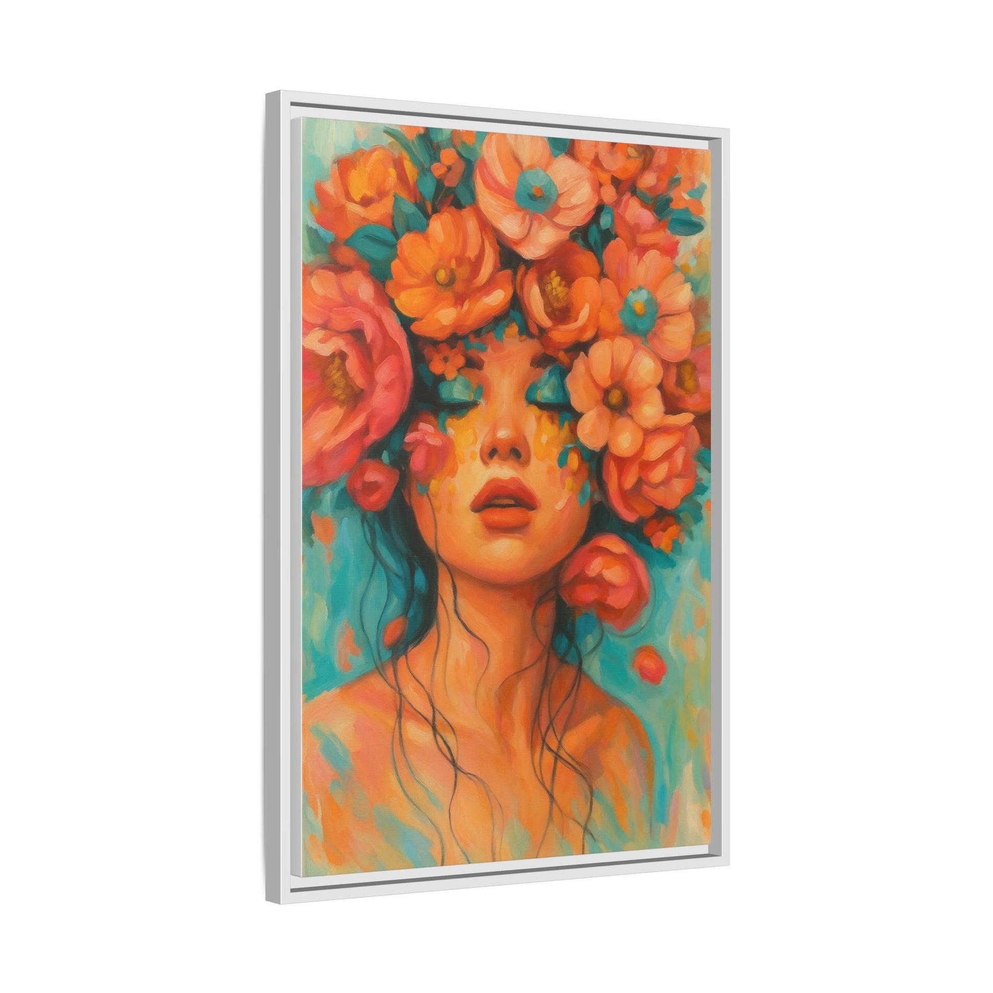 Floral Hair Pink Flowers