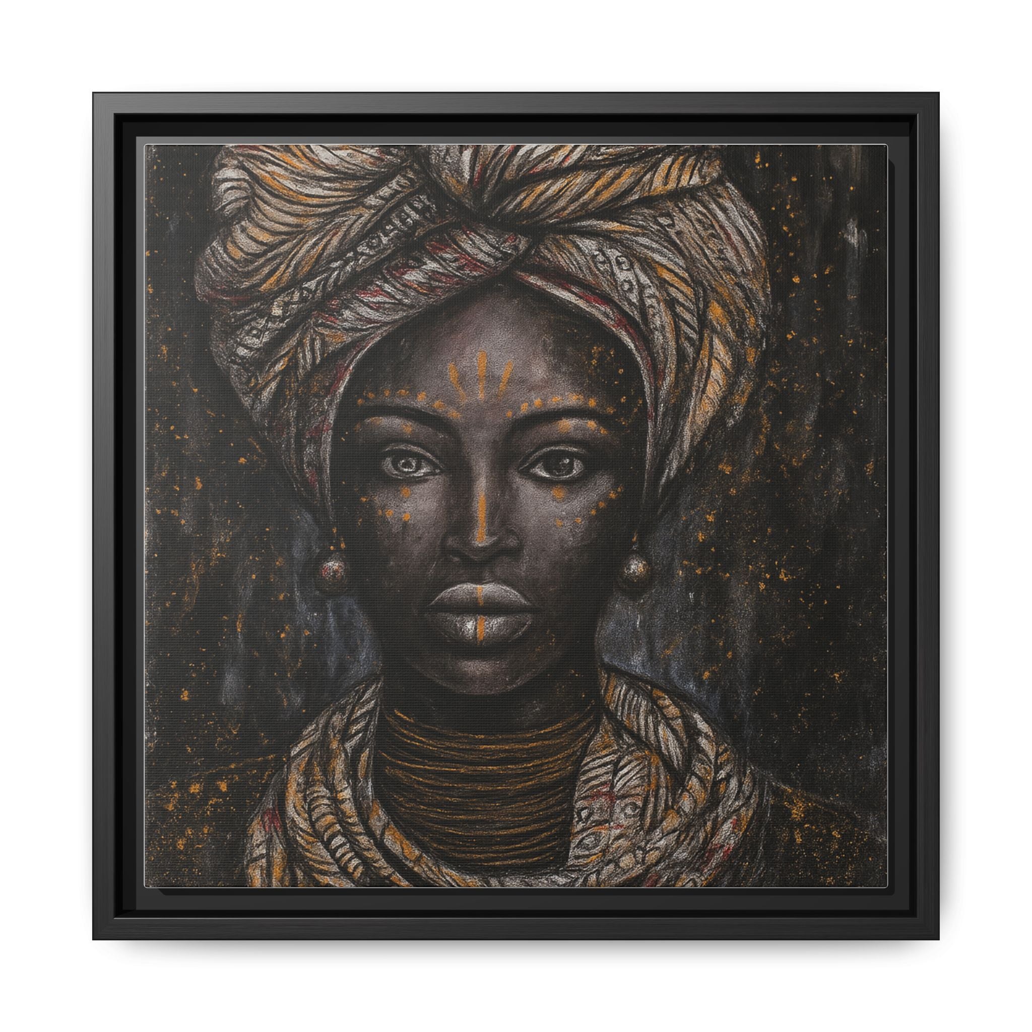 Artistic African Lady
