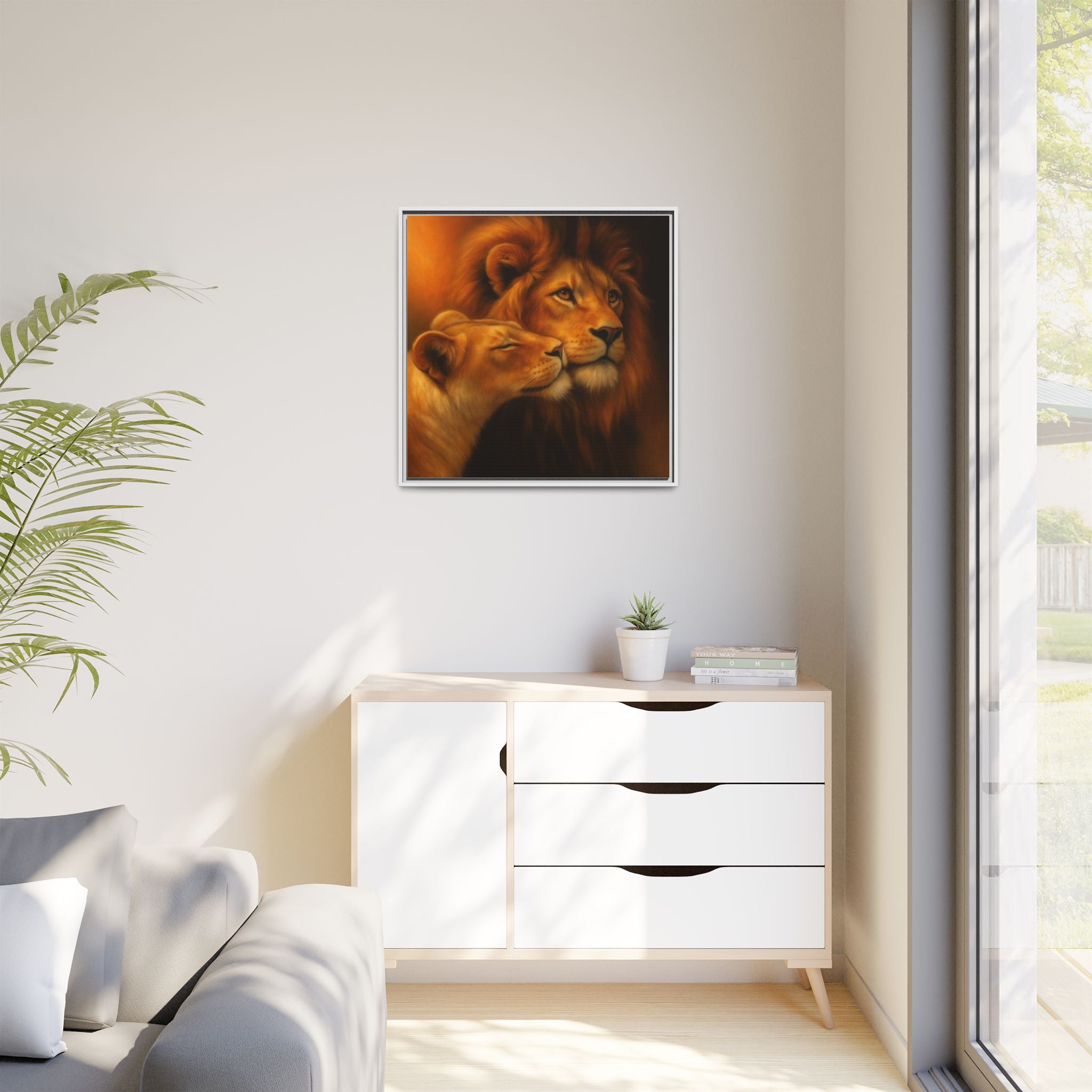 Lion Couple Wildlife