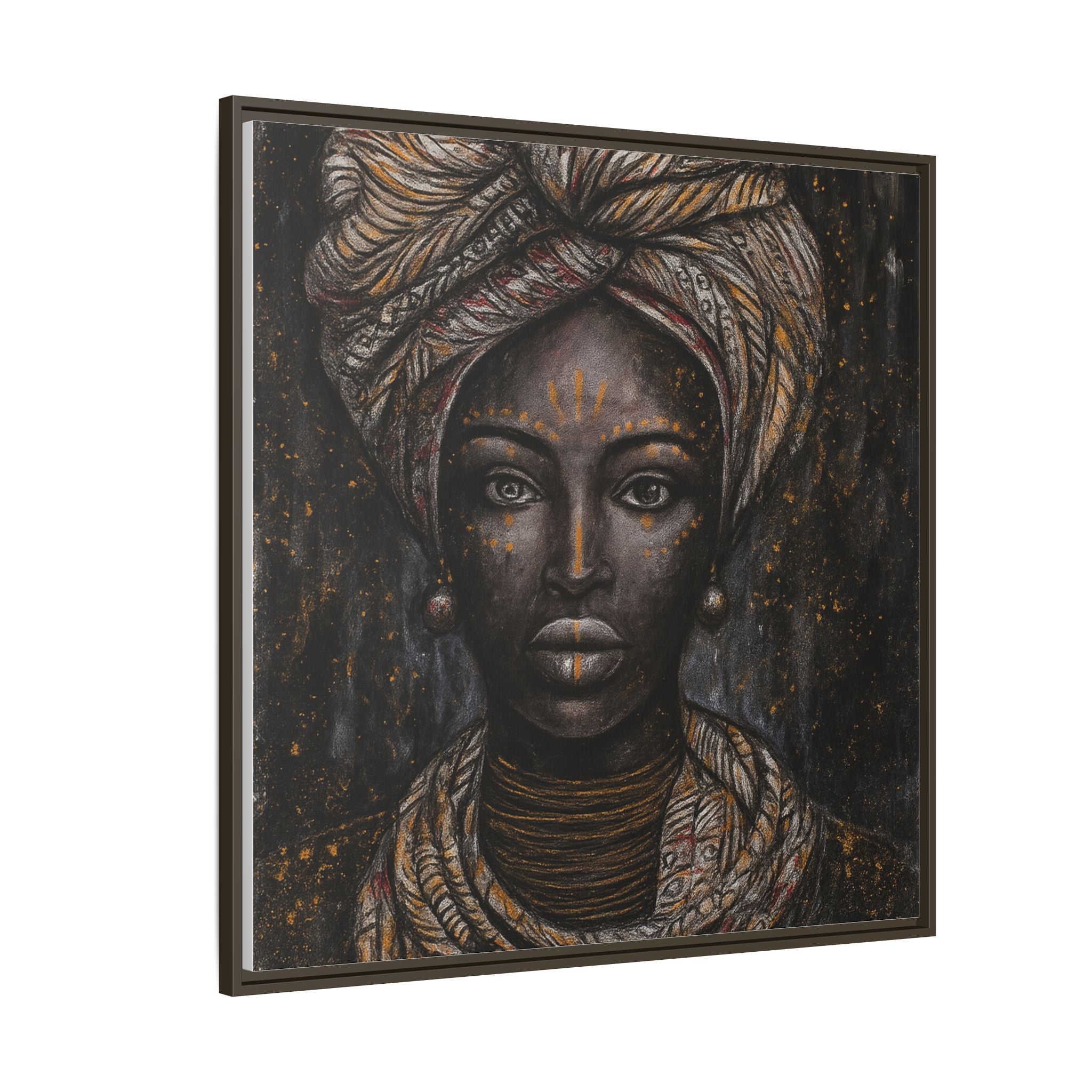 Artistic African Lady