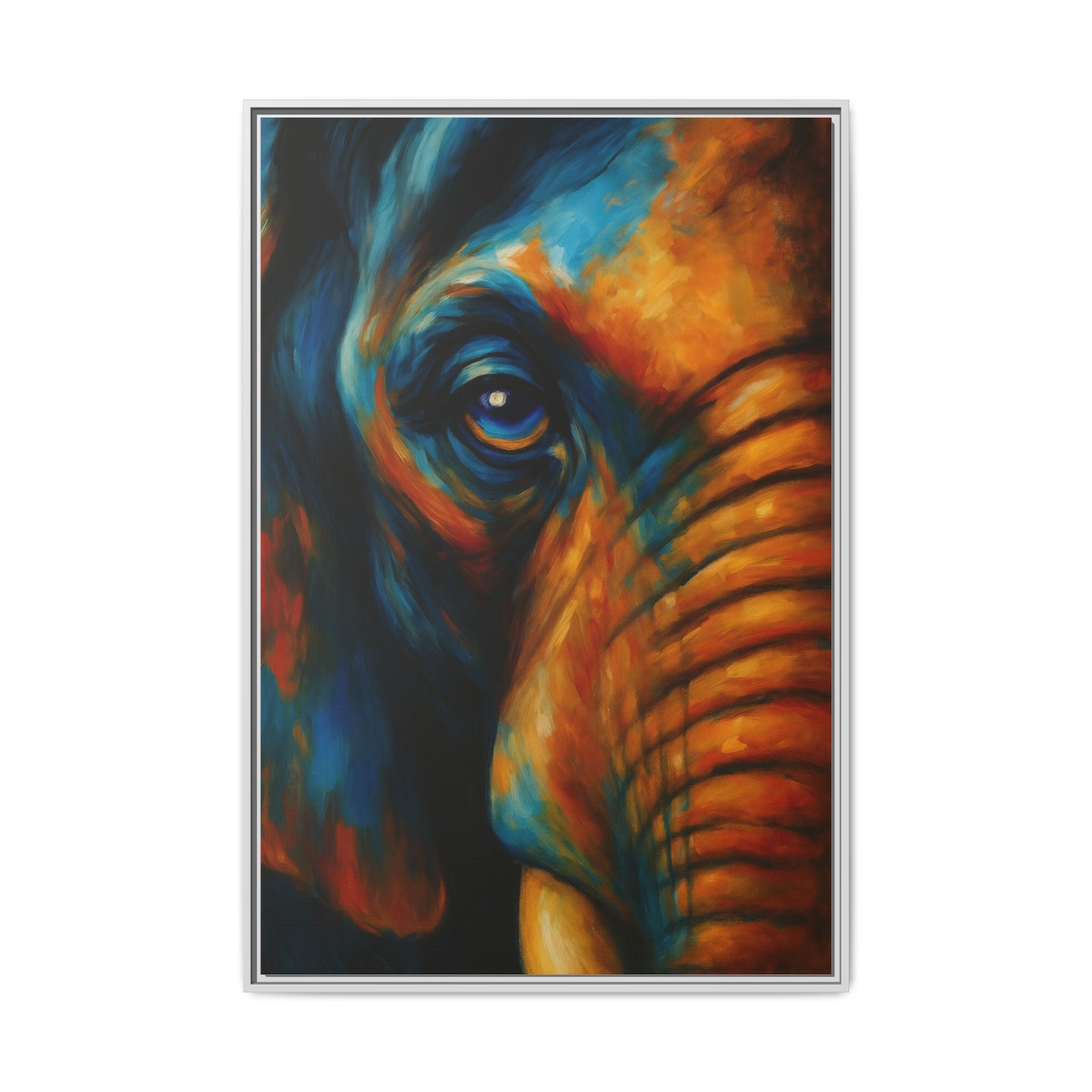 Majestic Elephant Gaze