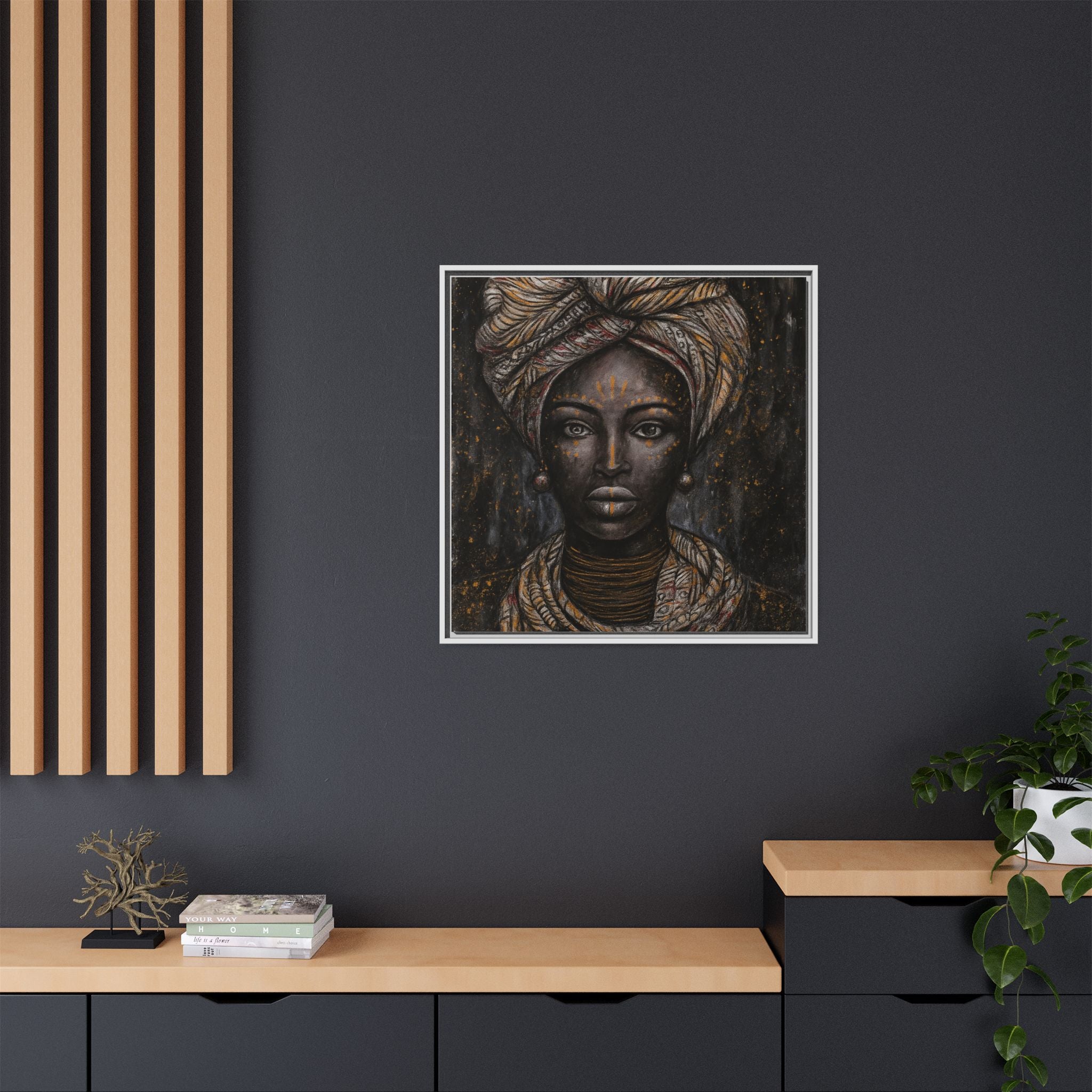 Artistic African Lady
