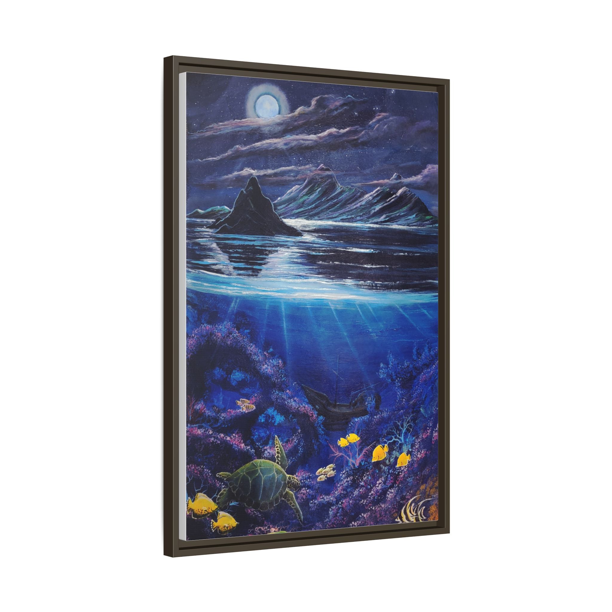 Dark Underwater Serenity