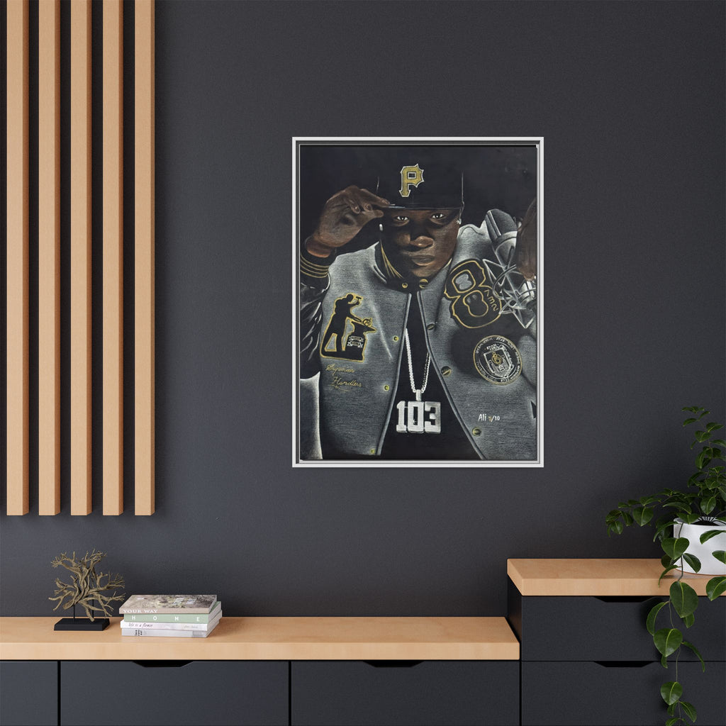 Canvas Looking in the Mirror Wall Art