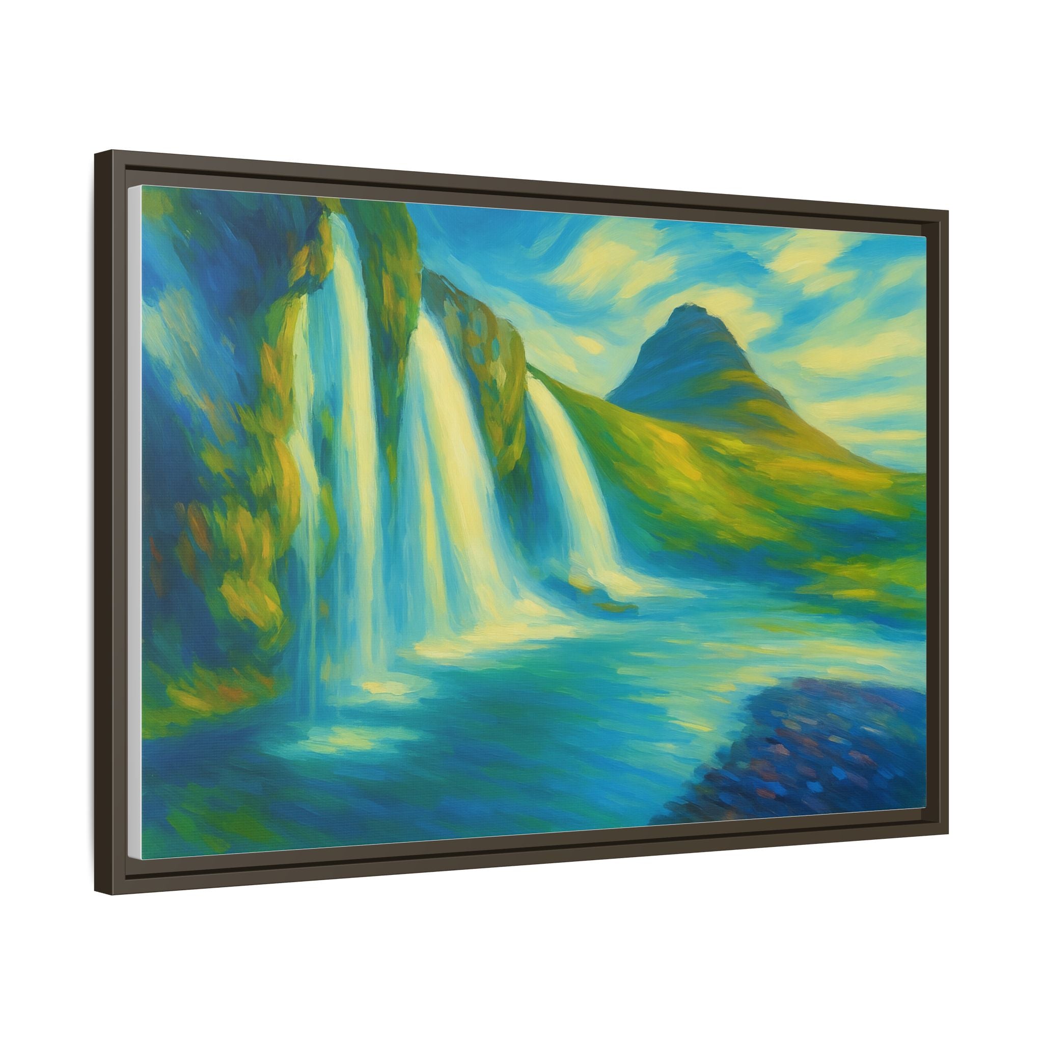 Waterfall Green Landscape