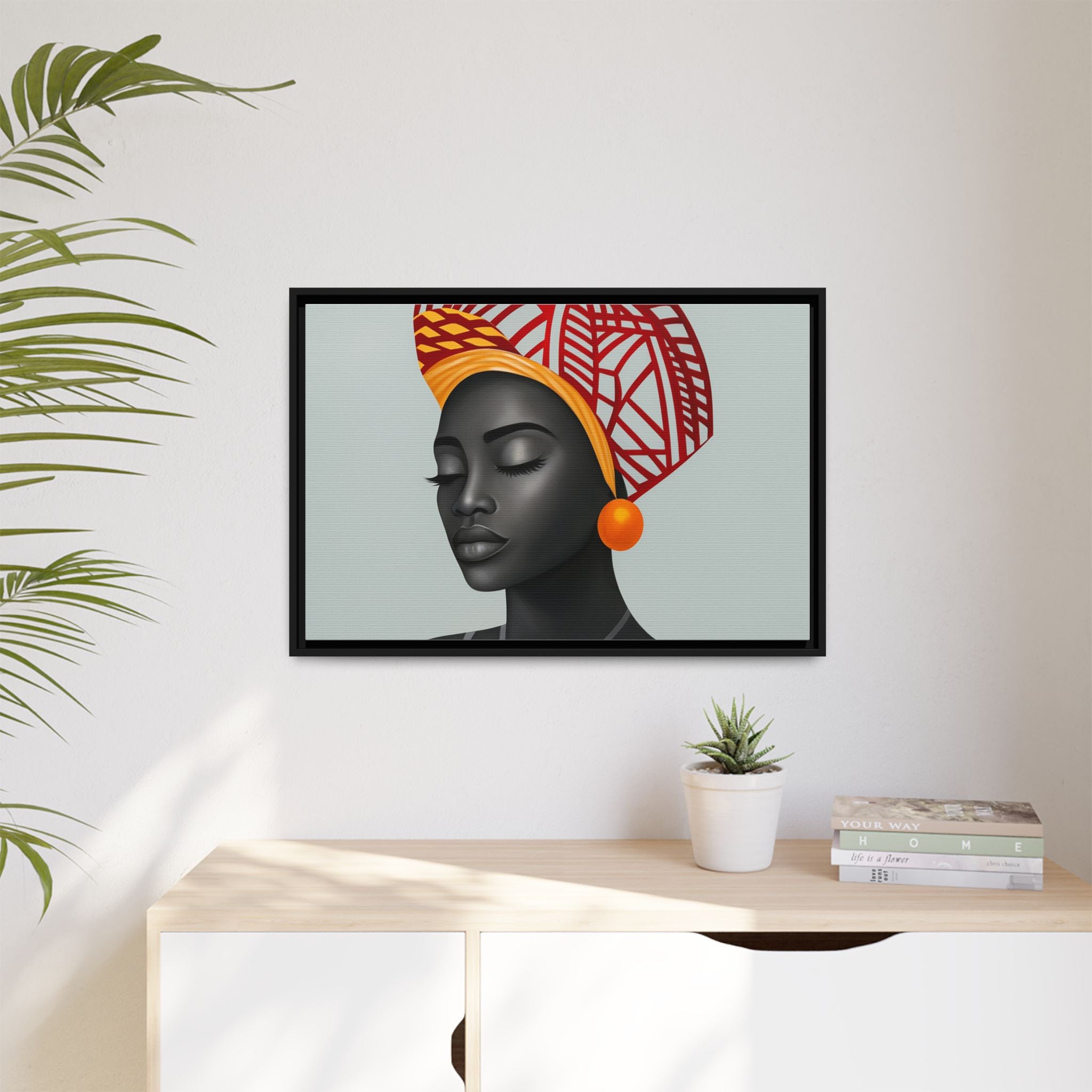 African Woman Humility