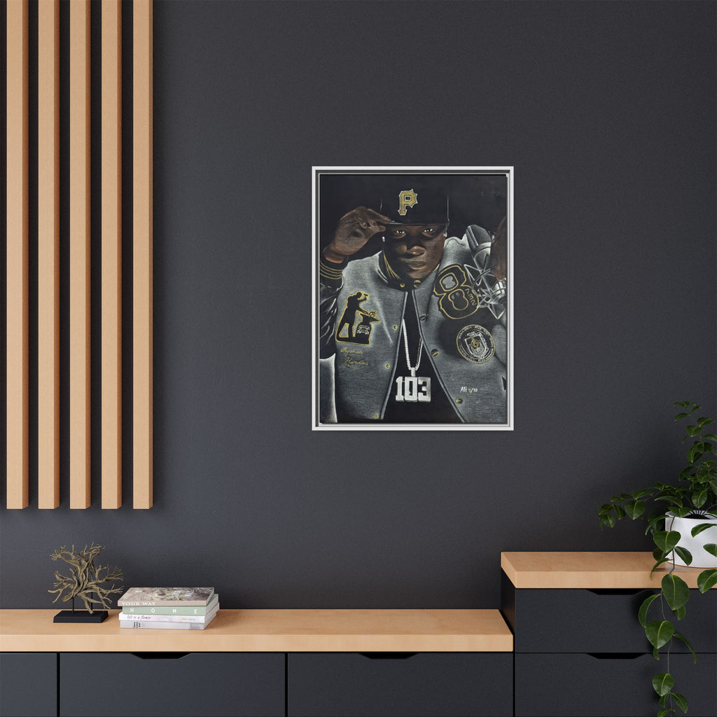 Canvas Looking in the Mirror Wall Art