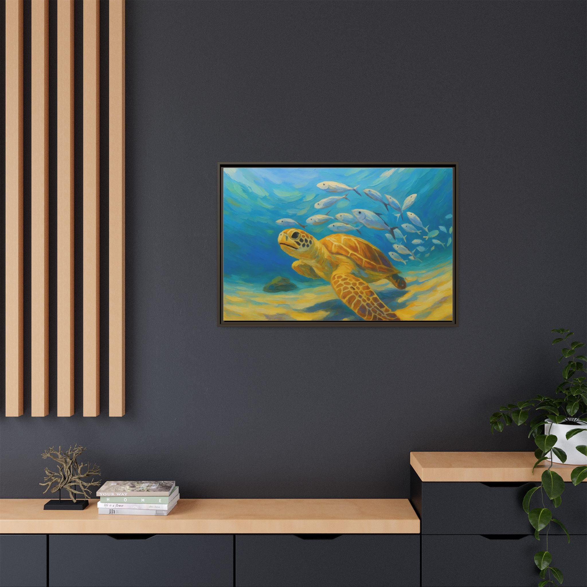 Underwater Sea Turtle life