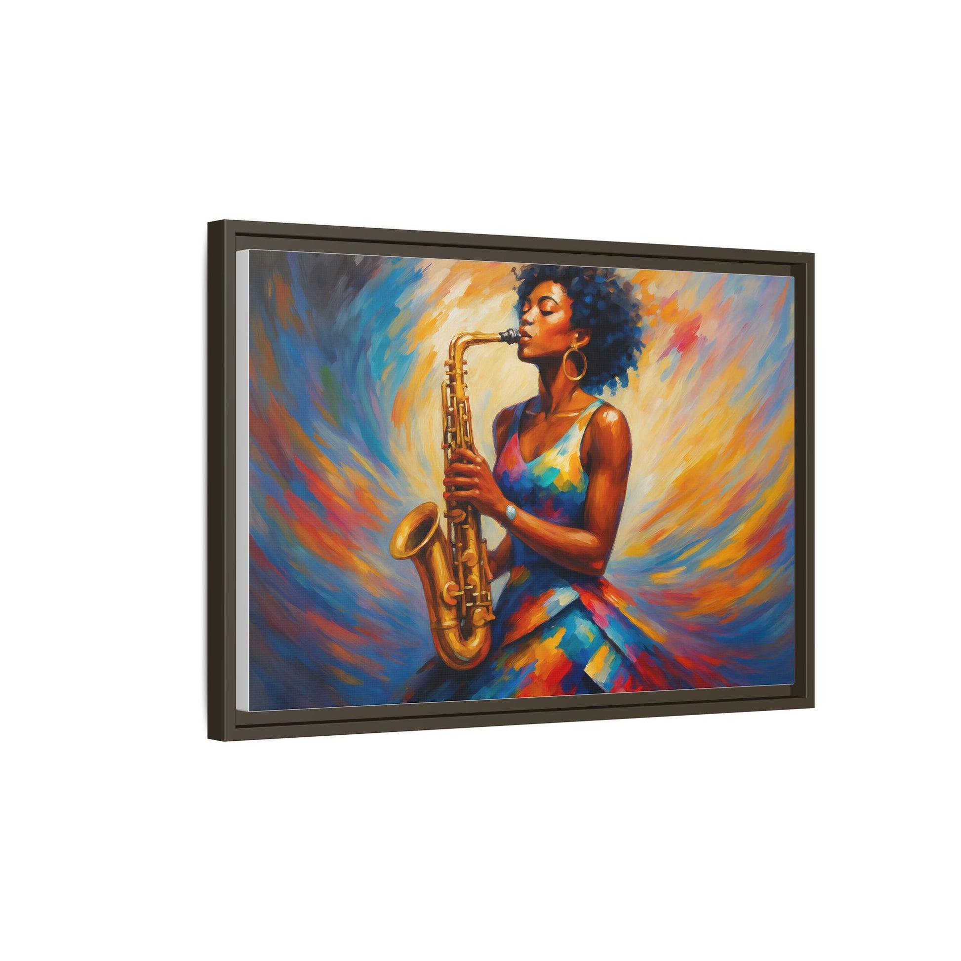 Vibrant Jazzy Lady