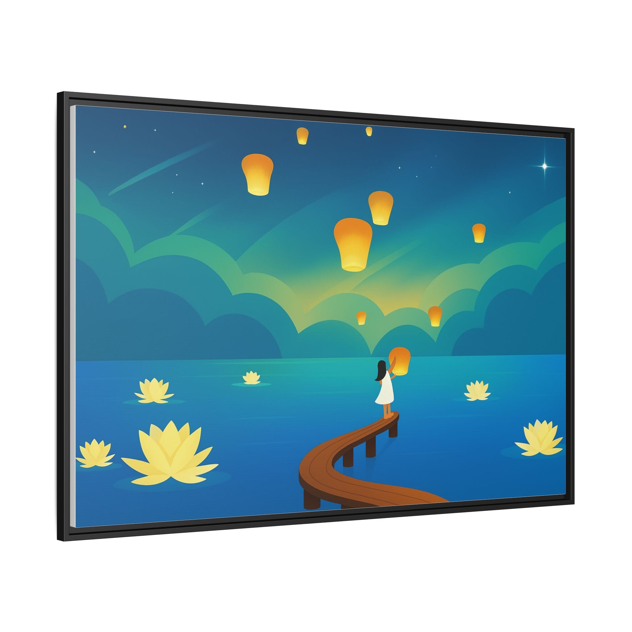 Serene Lantern Dreams