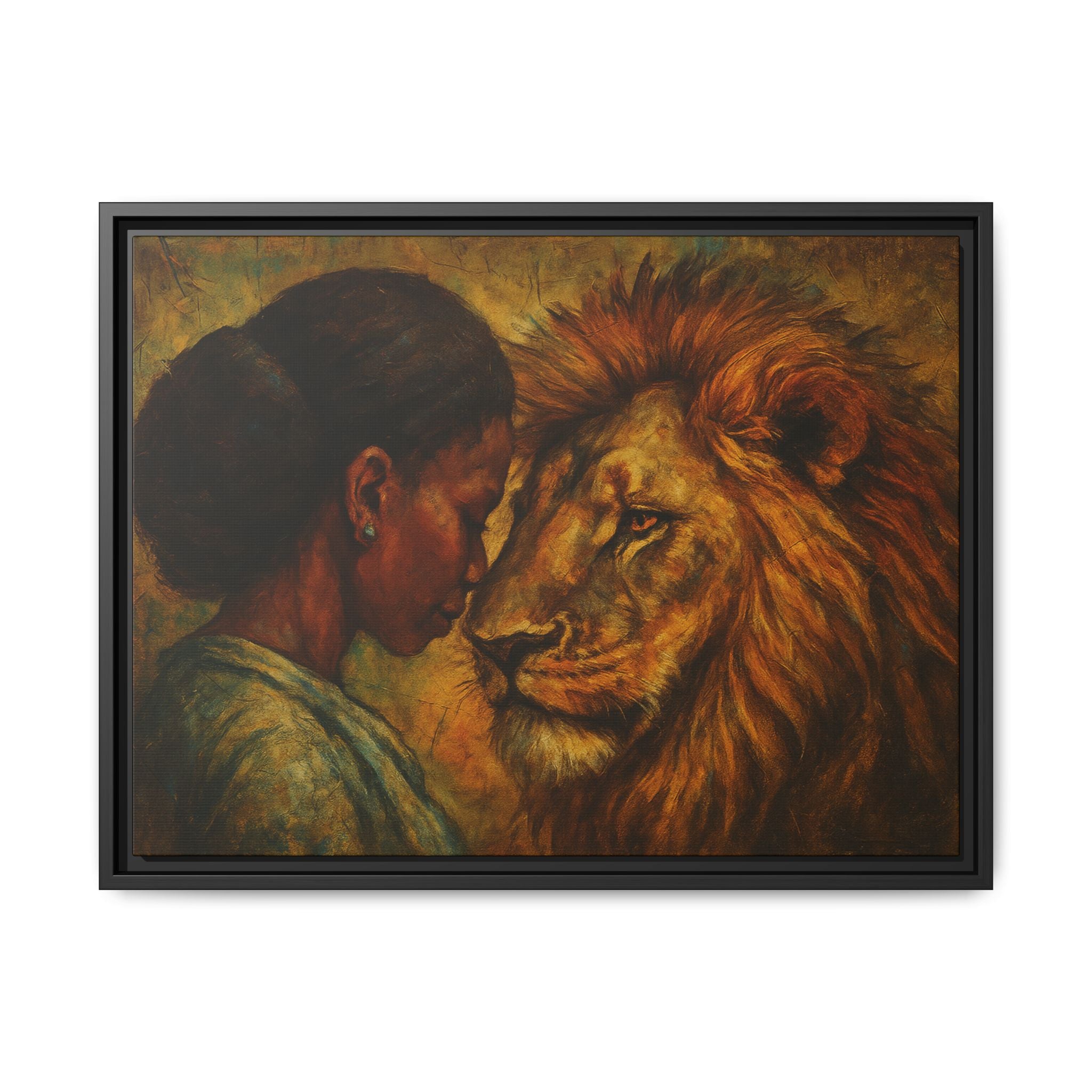 Lion and Woman