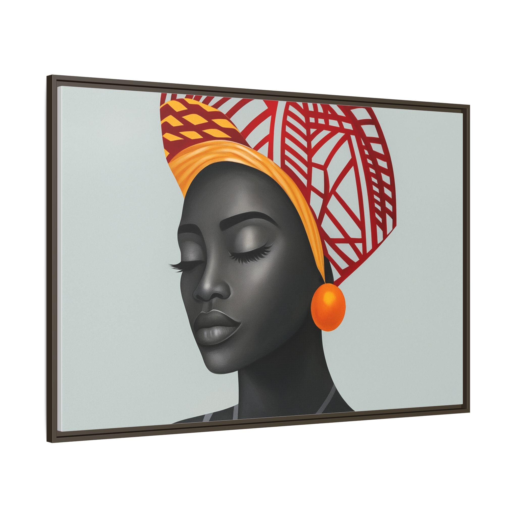 African Woman Humility