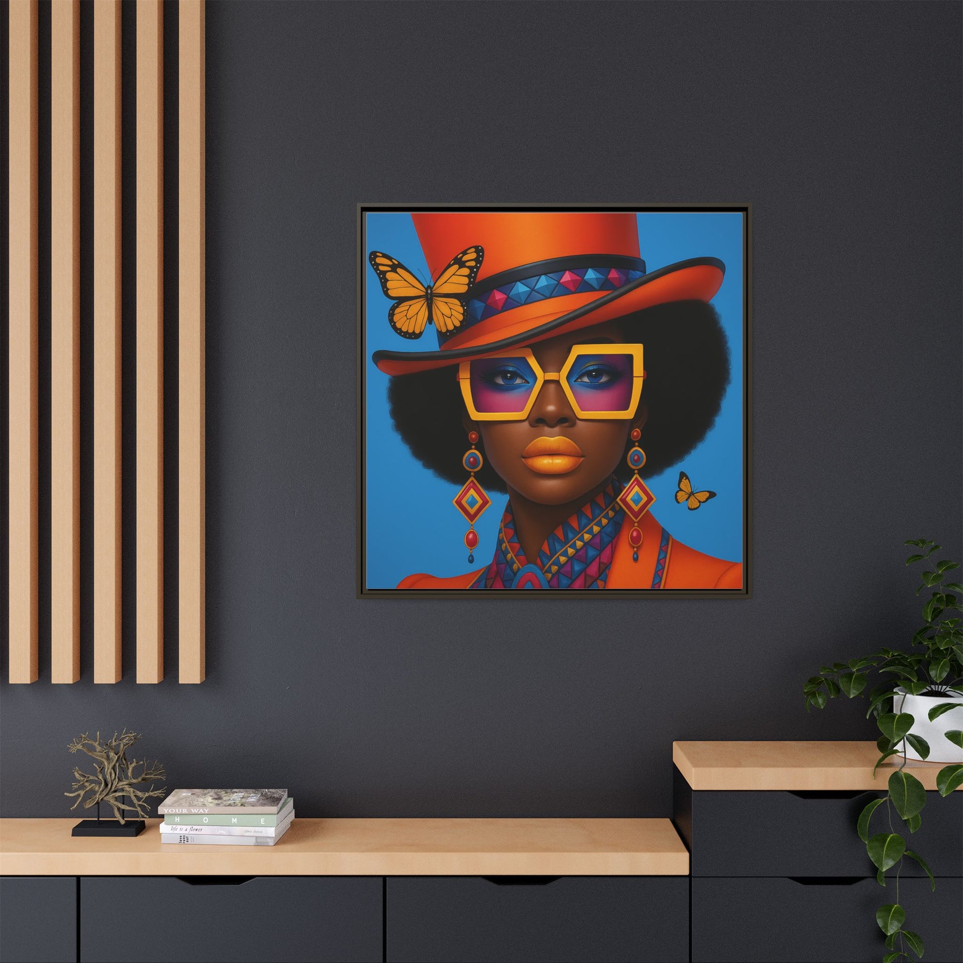 Butterfly Afro Queen
