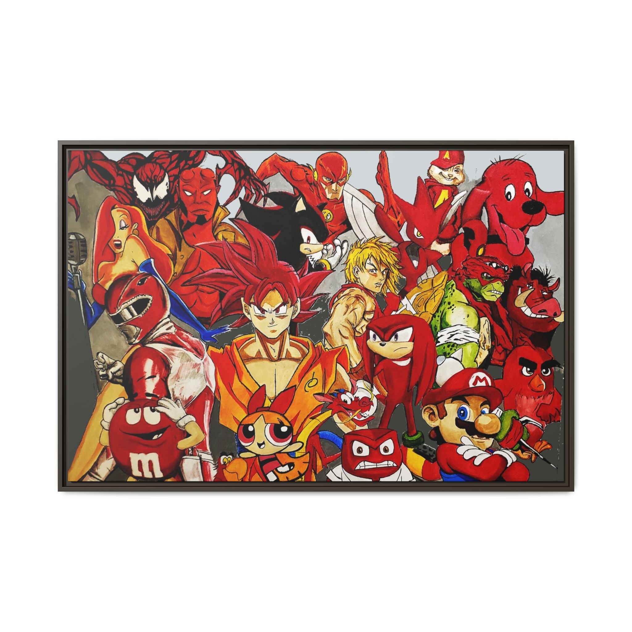 Red Childhood Characters