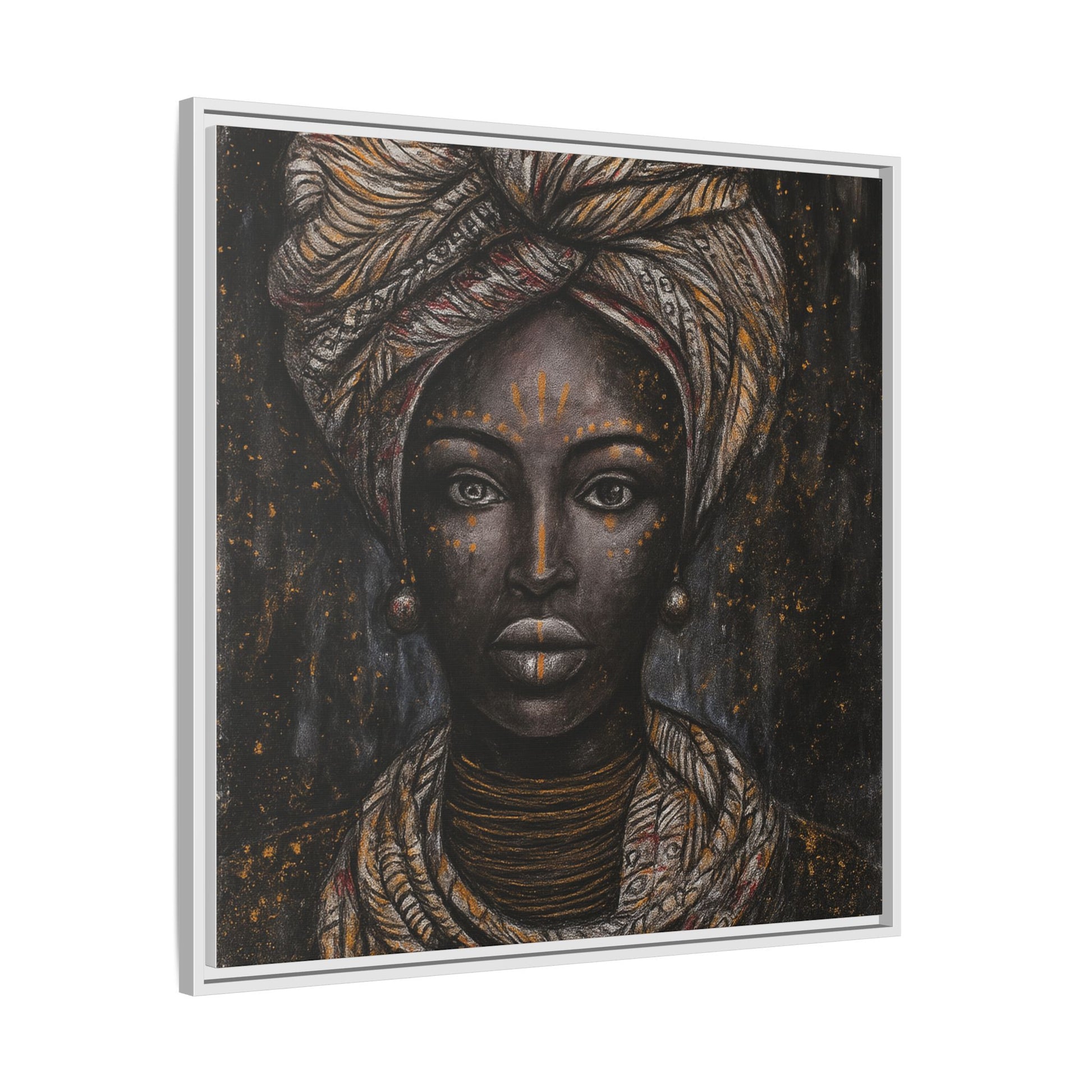 Artistic African Lady