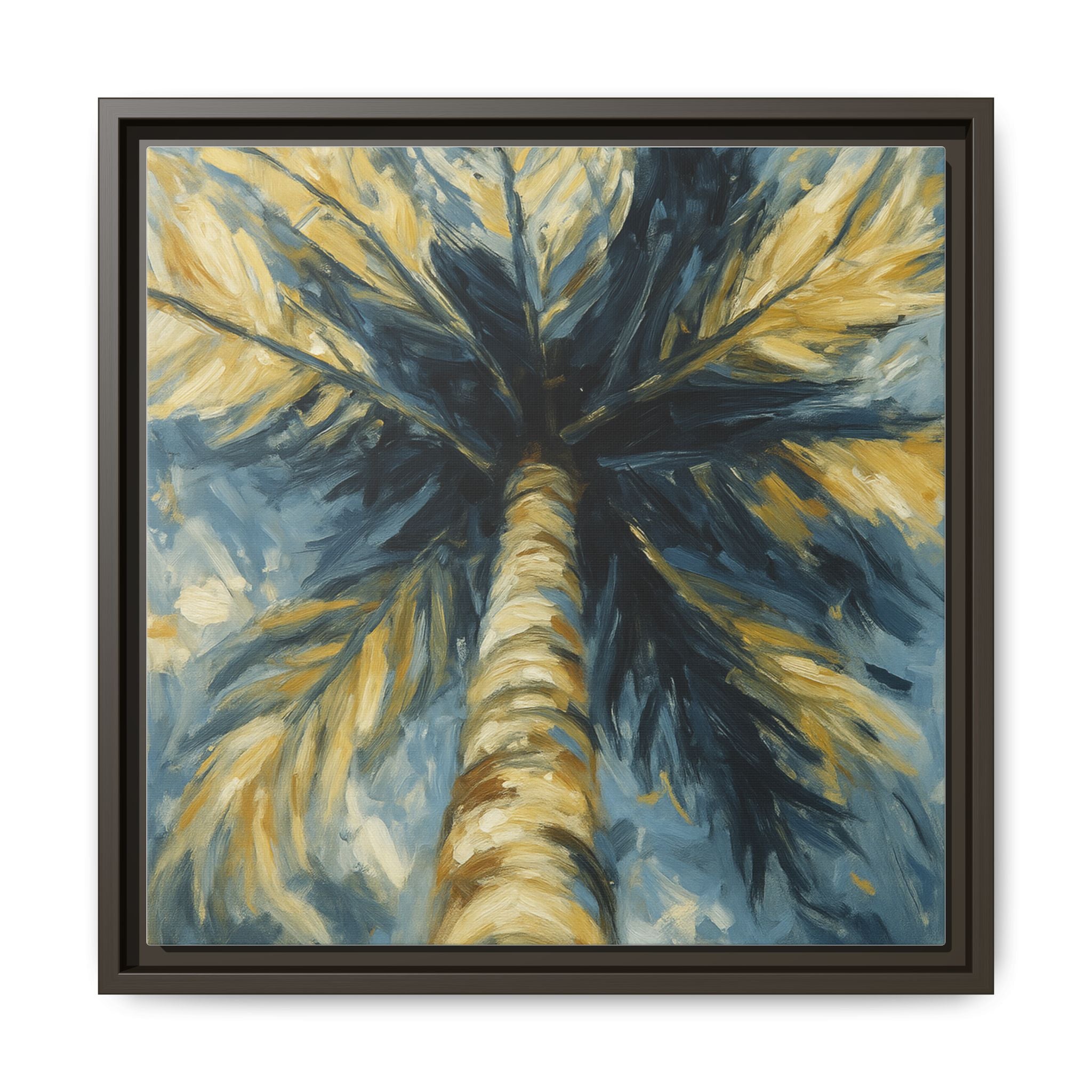 Blue Palm Tree