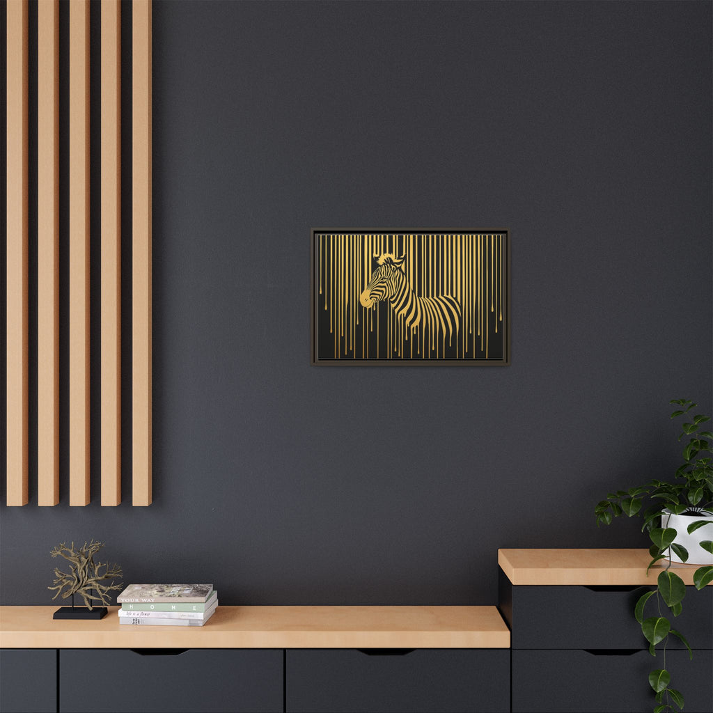 Gold Dripping Zebra