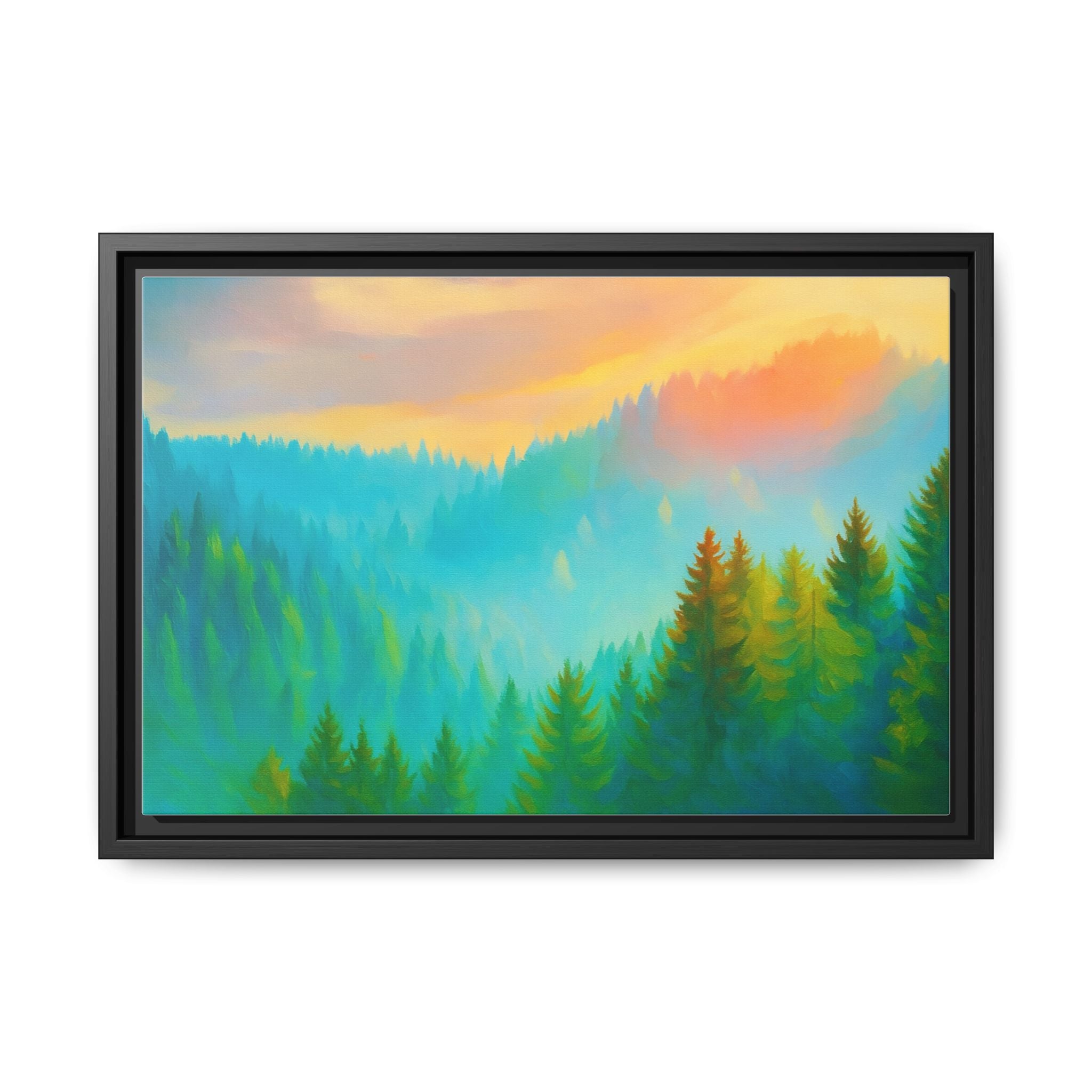 Serene Sun Forest Nature