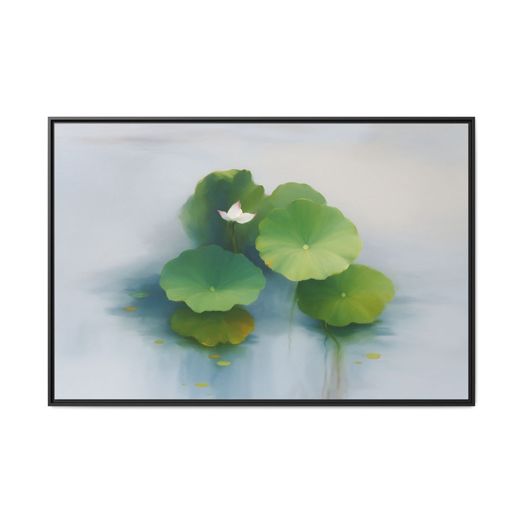Serene Green Lotus