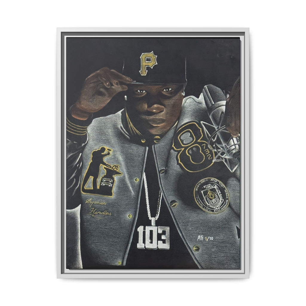 Canvas Looking in the Mirror Wall Art