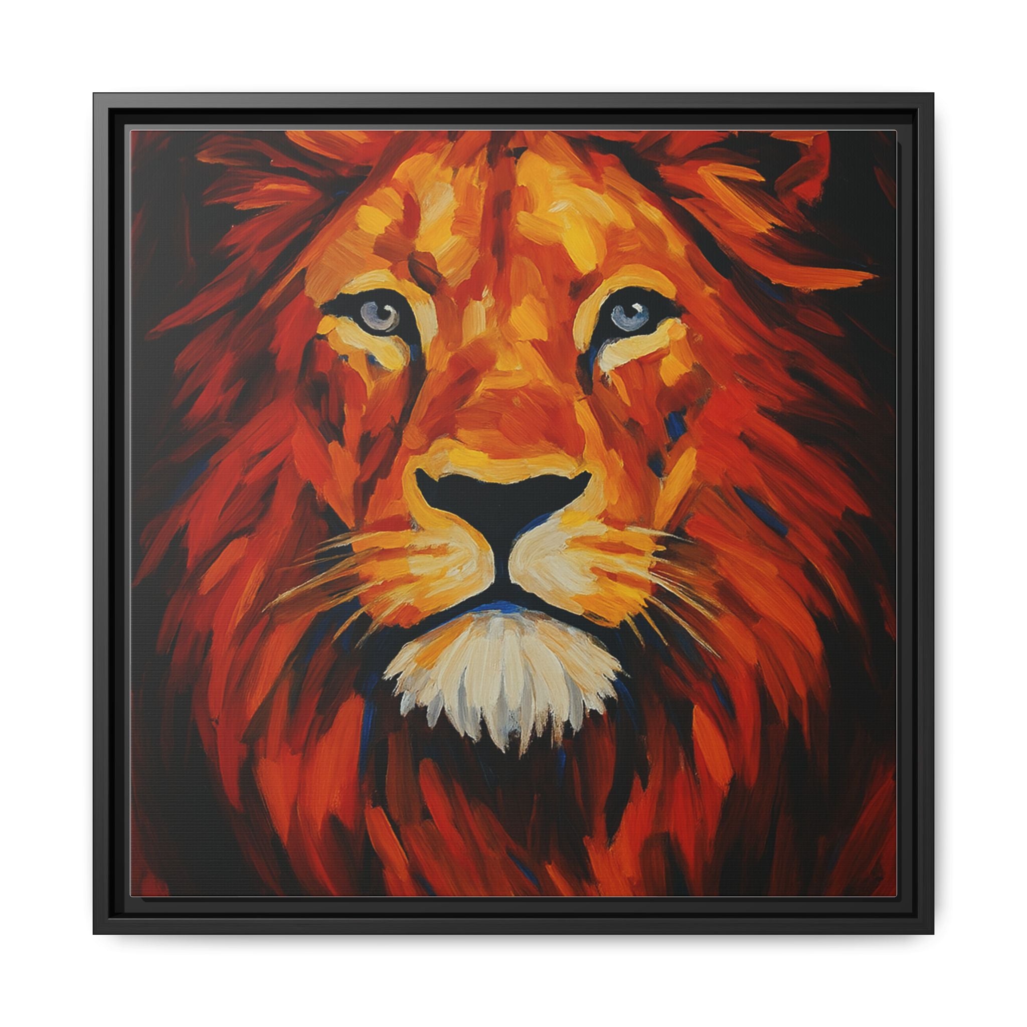 Orange Red Lion 1