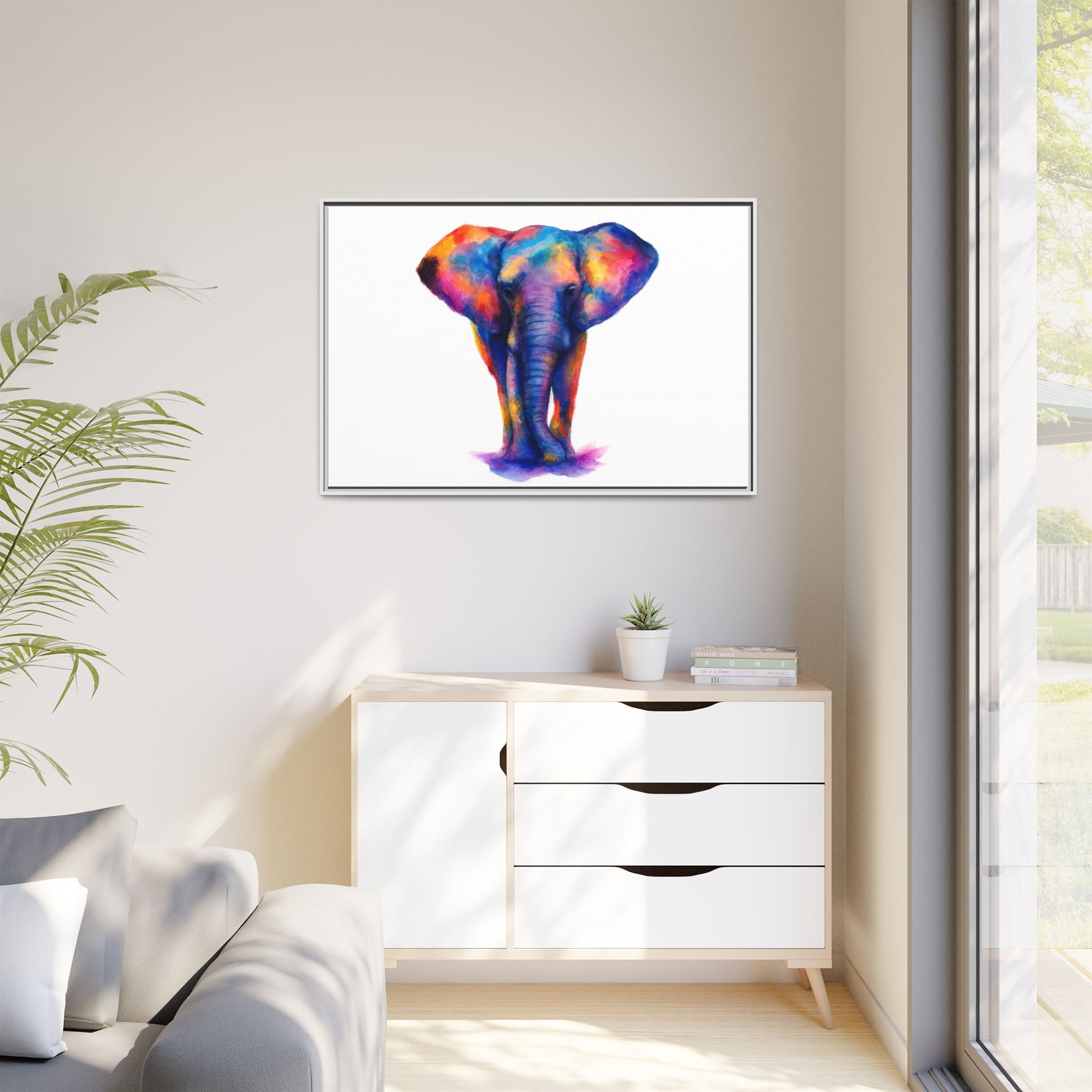 Color Splash Elephant