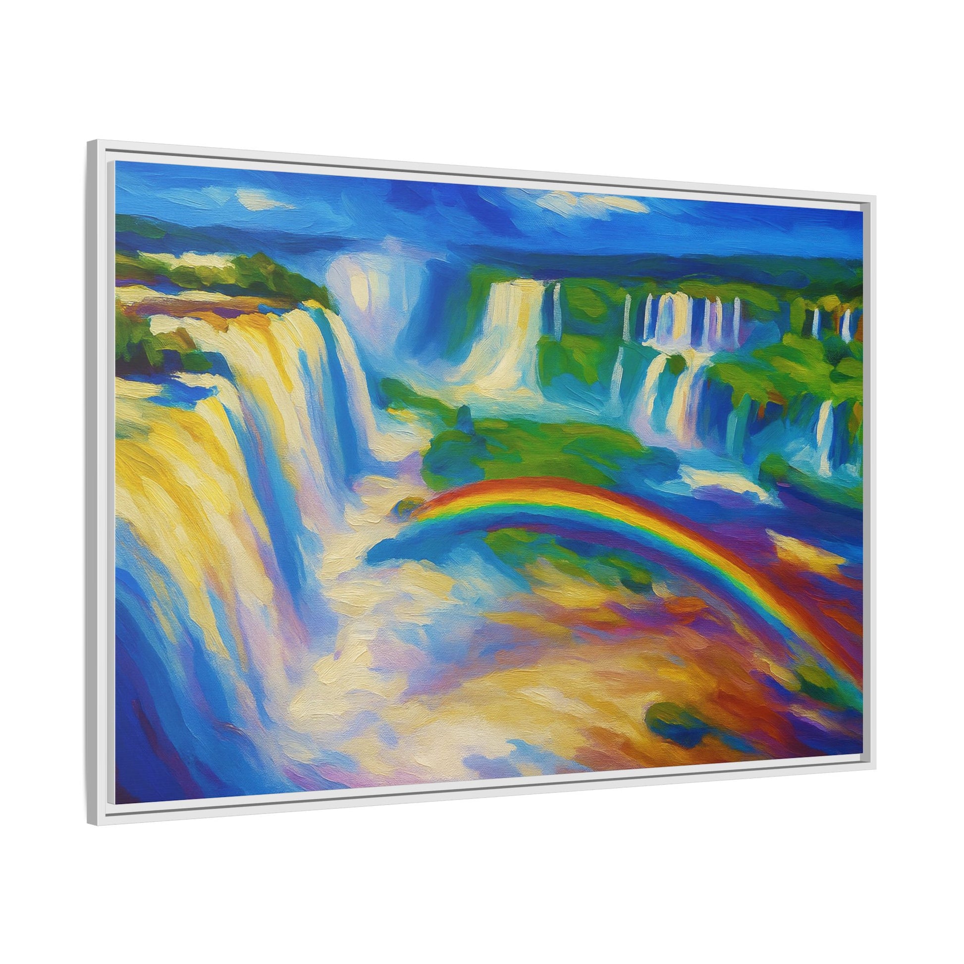 Waterfall Rainbow Splash