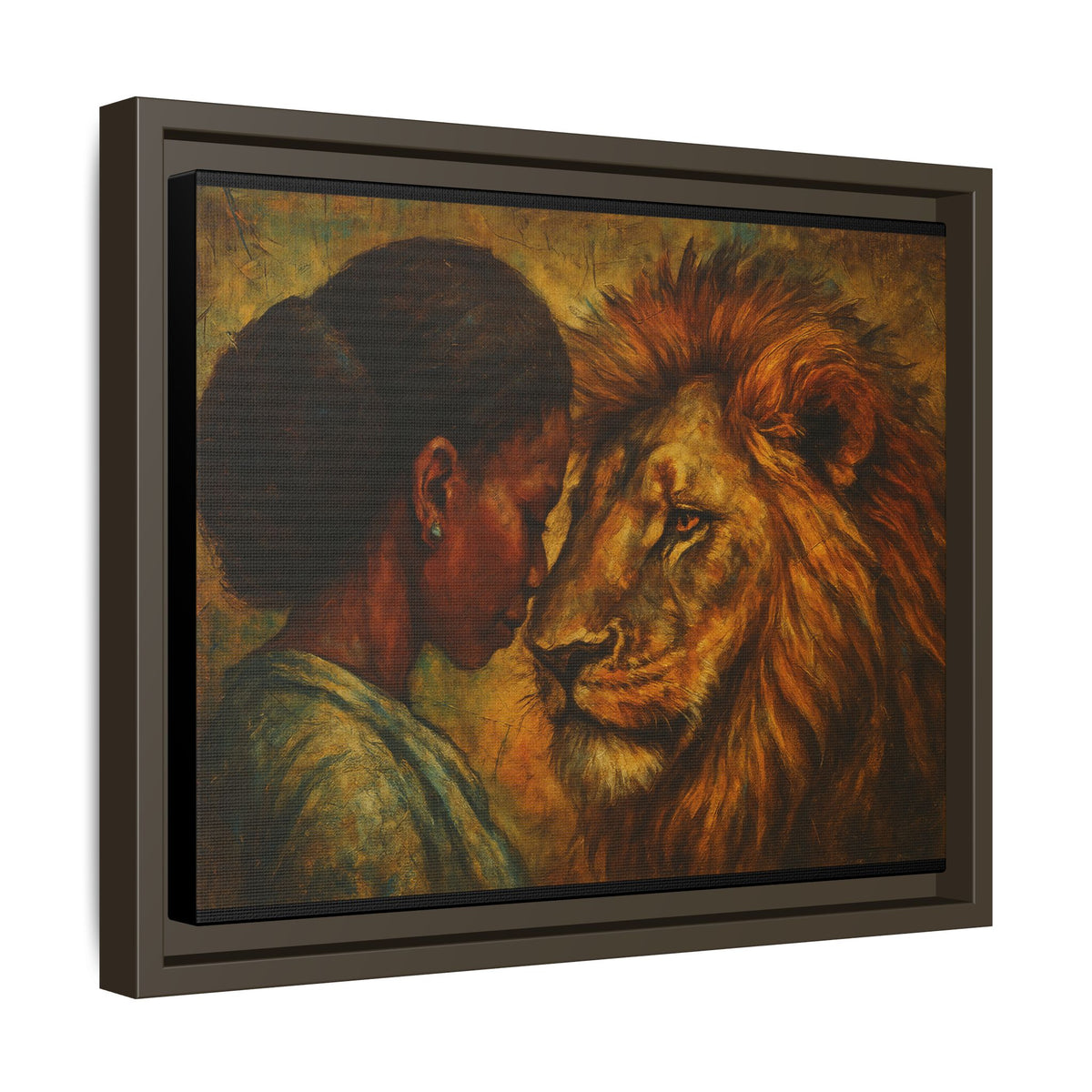 Lion and Woman