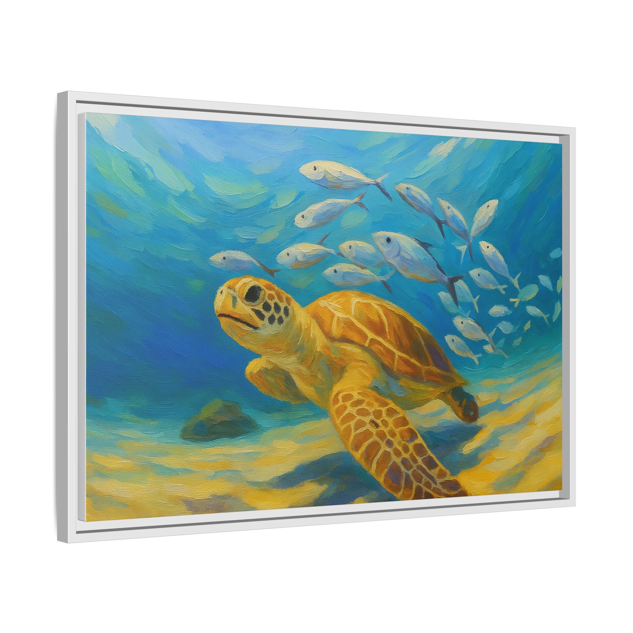 Underwater Sea Turtle life