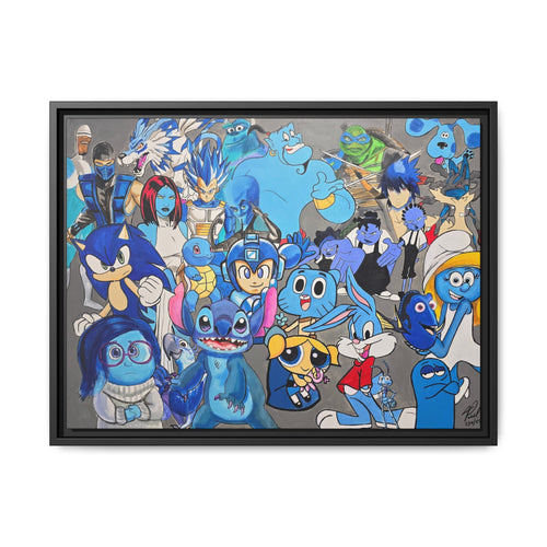 Blue Characters