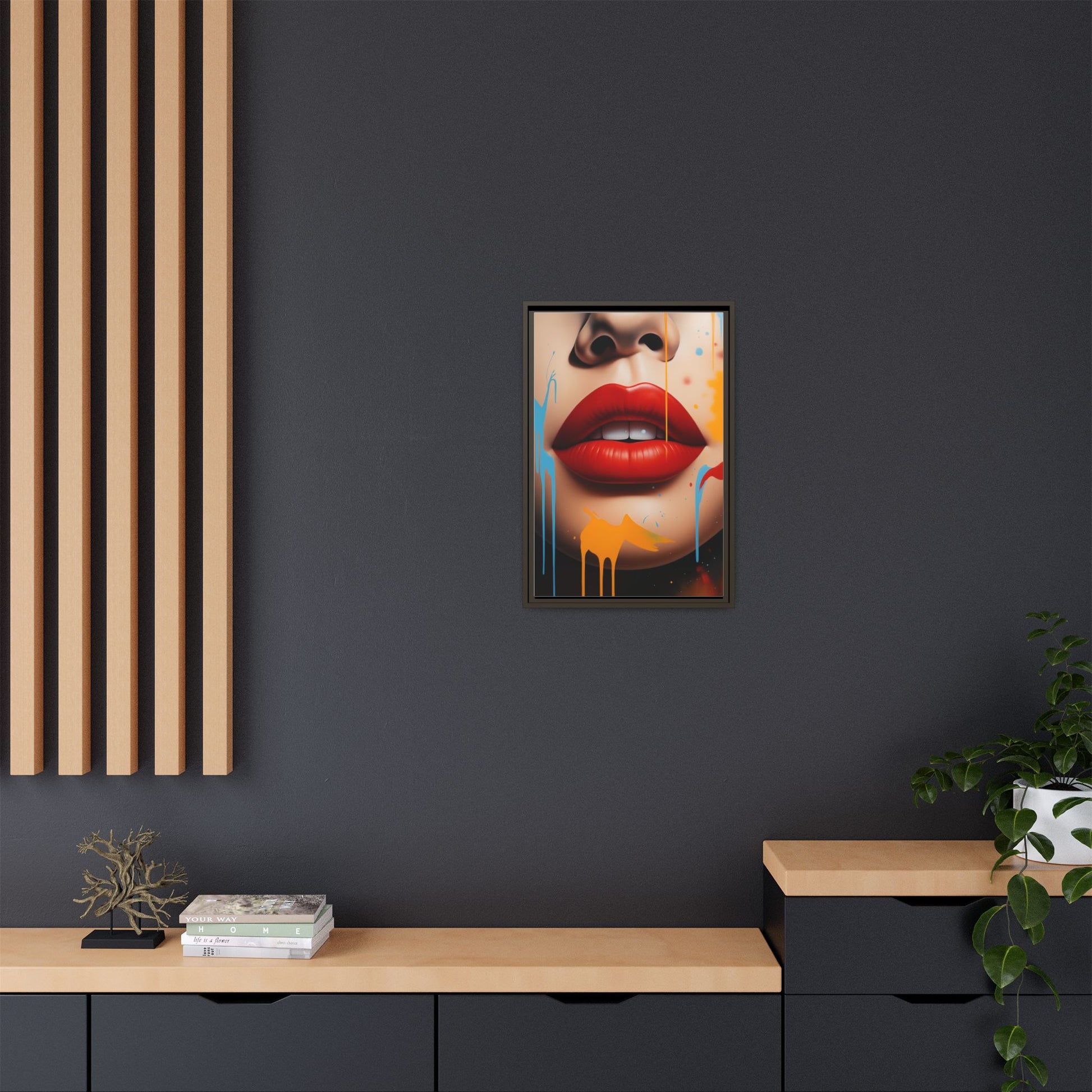 Color Drip Lips