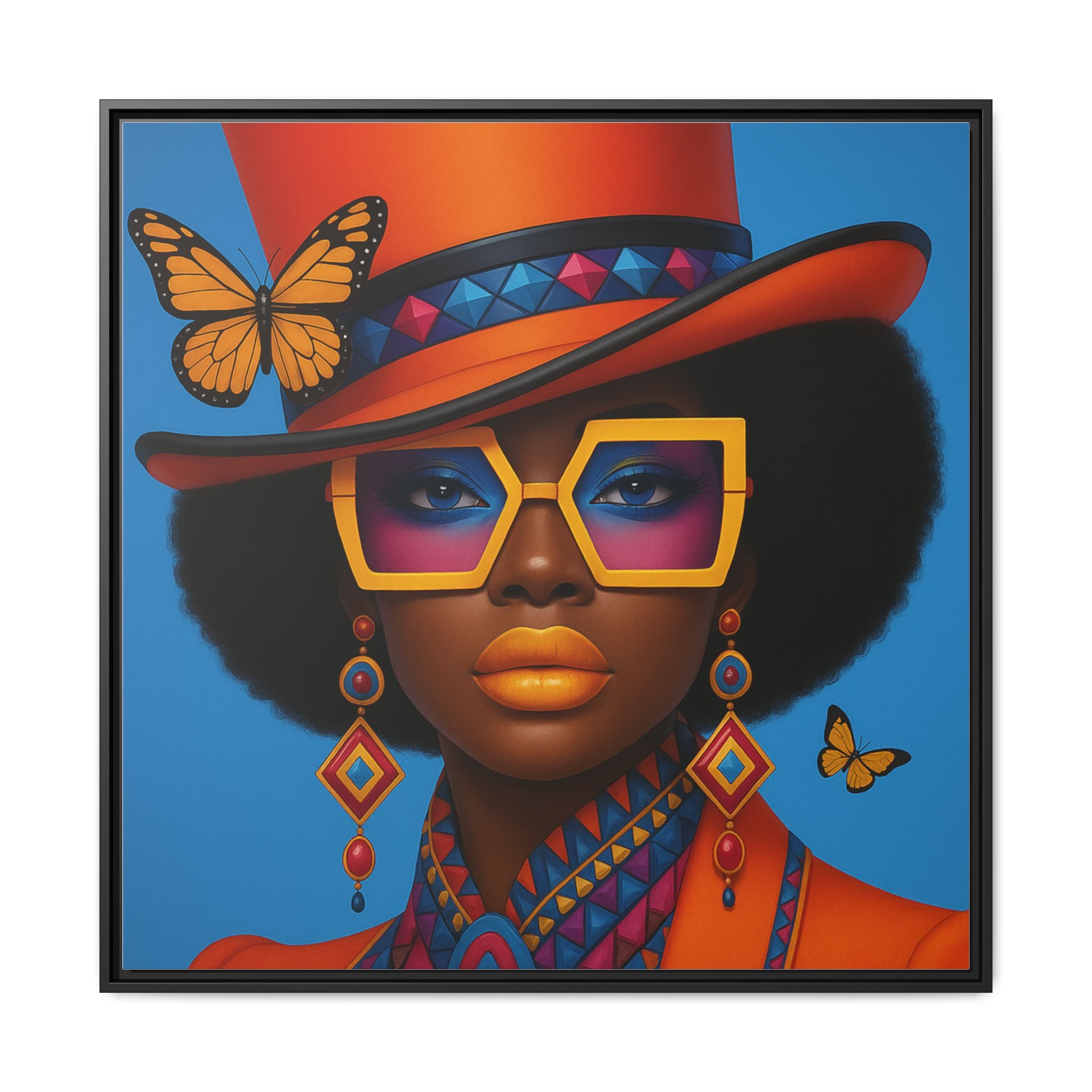 Butterfly Afro Queen