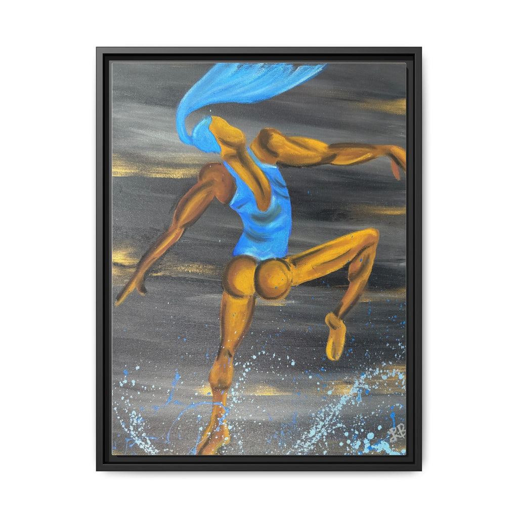 Dynamic Blue Dancing