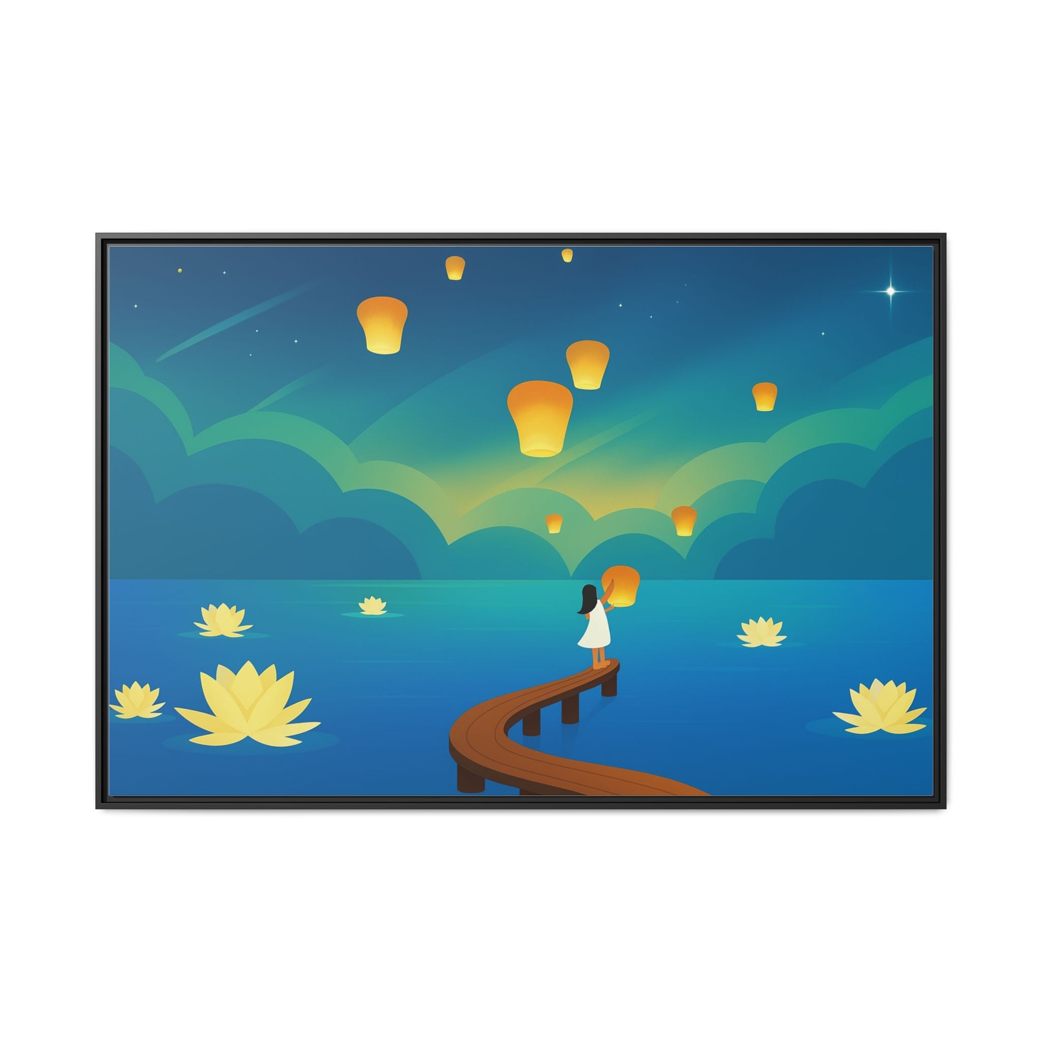 Serene Lantern Dreams