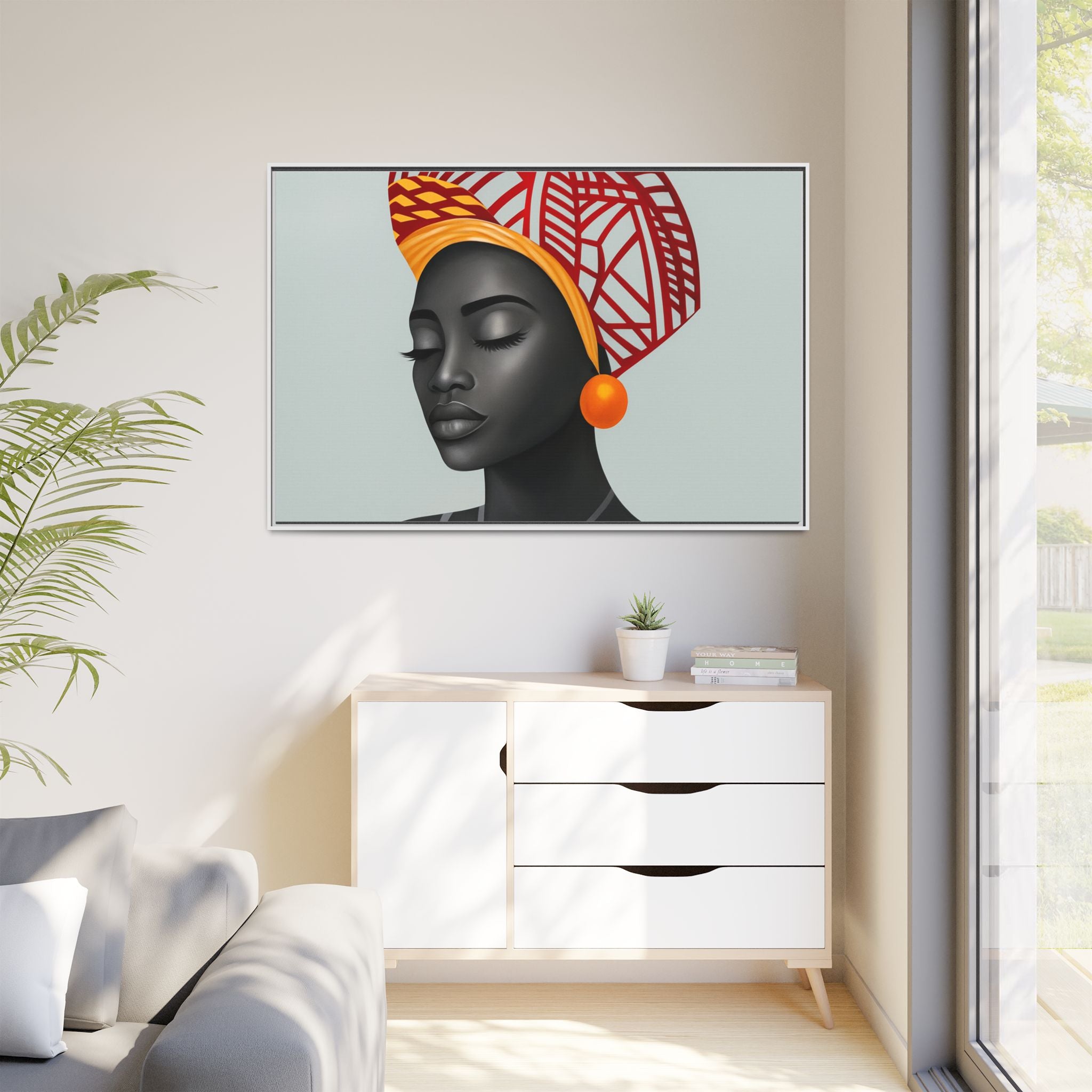 African Woman Humility