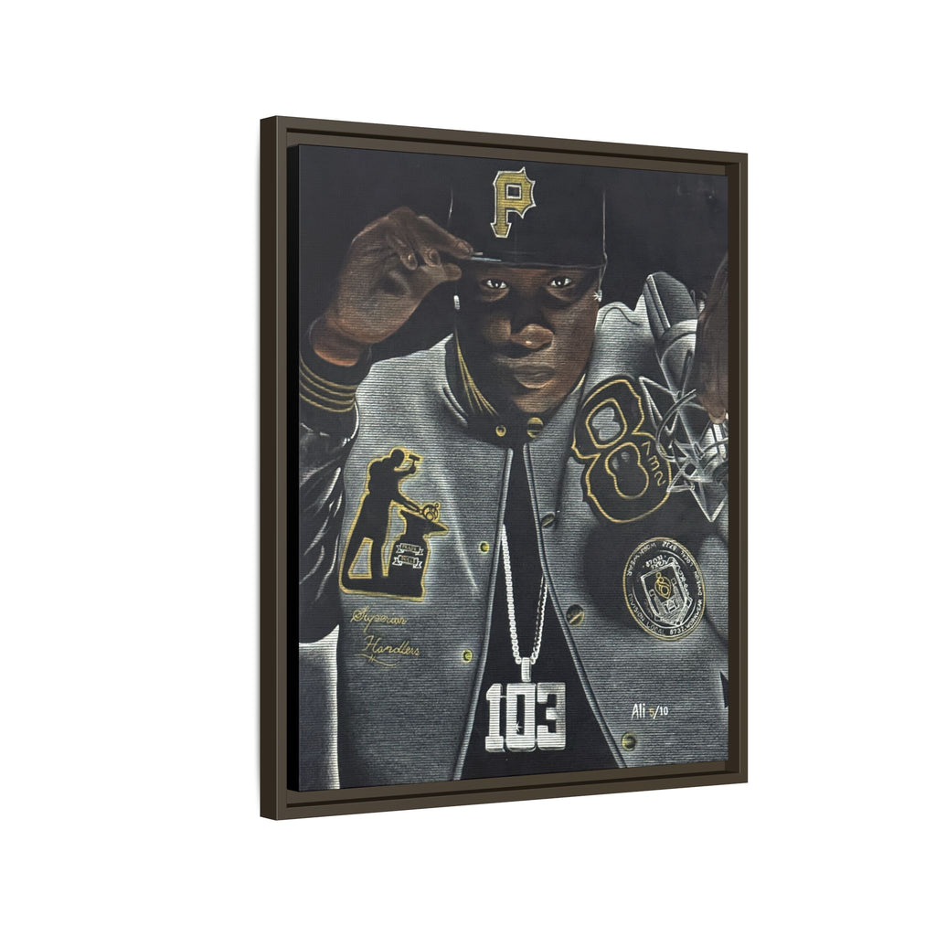 Canvas Looking in the Mirror Wall Art