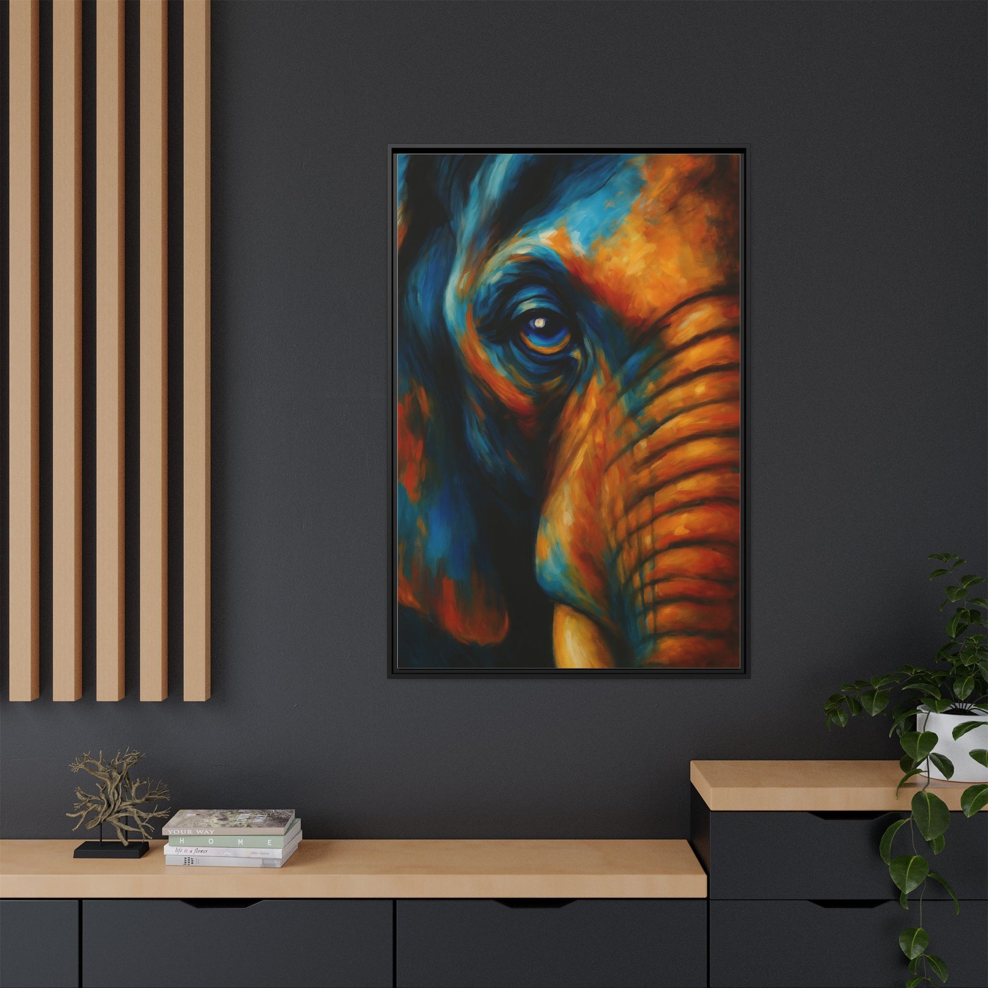 Majestic Elephant Gaze