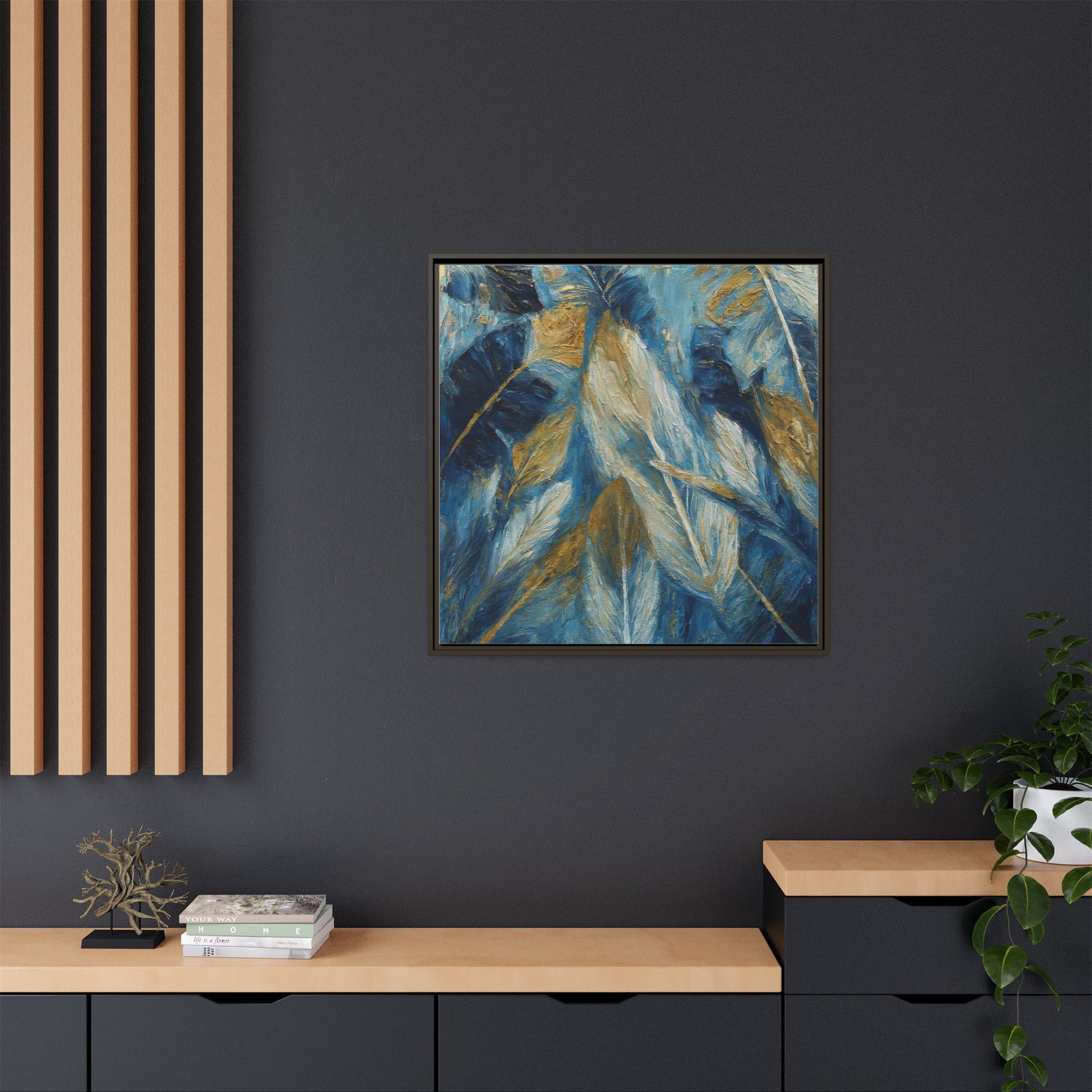 Blue Feather of Gold